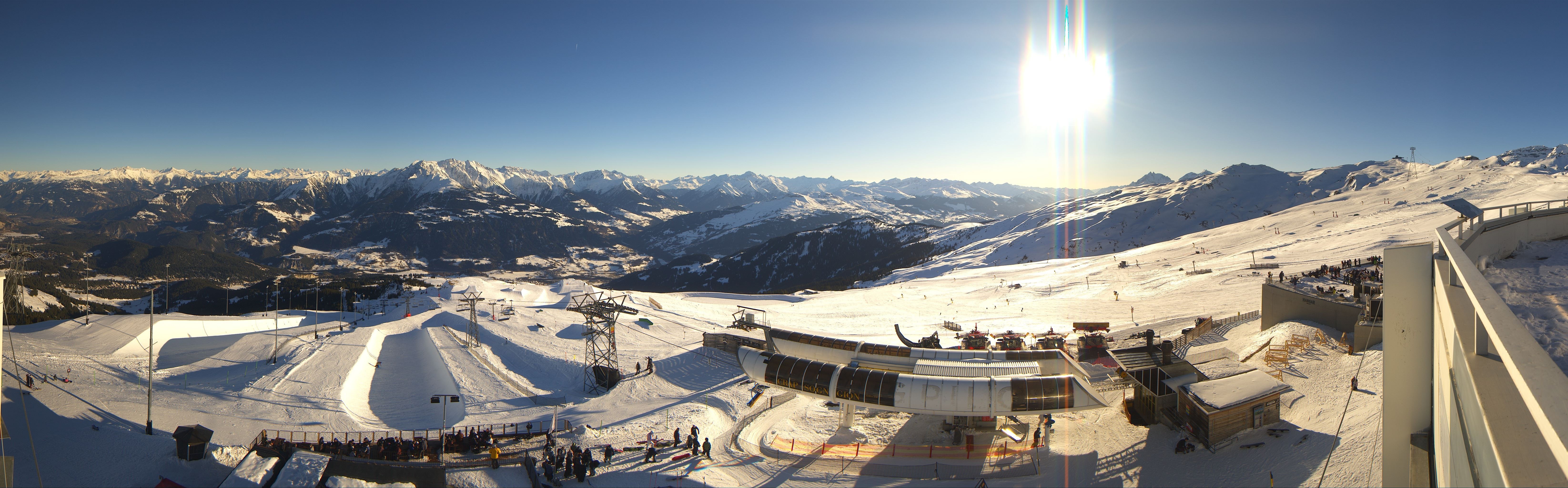 Archived image Webcam Laax Crap Sogn Gion Park