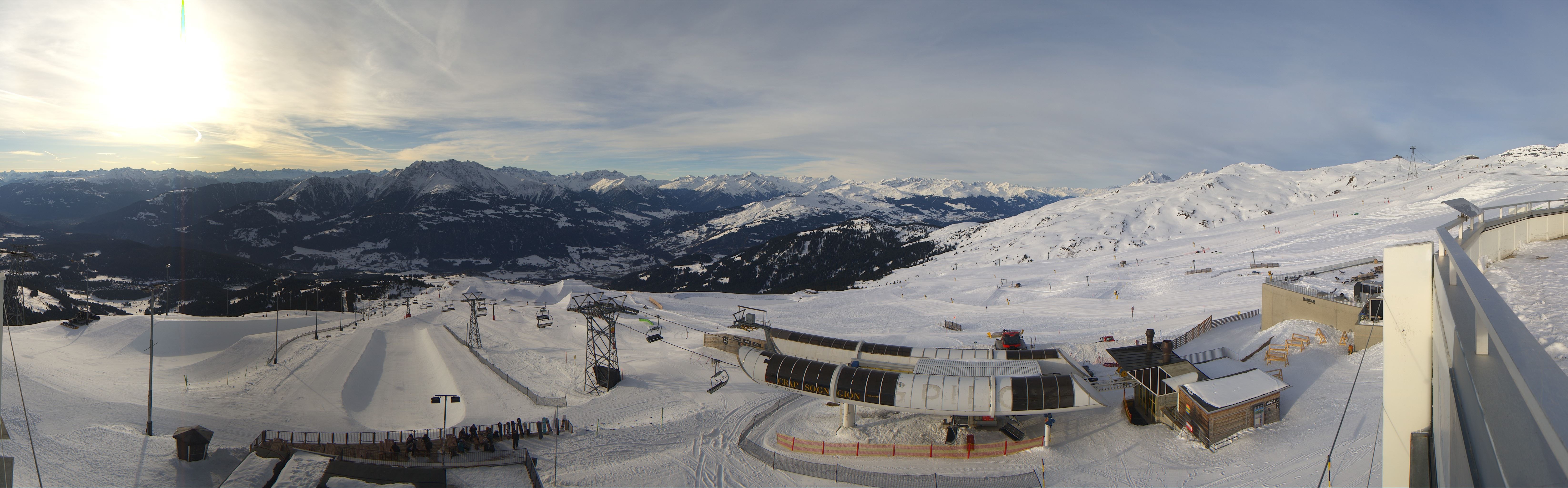 Archiv Foto Webcam Crap Sogn Gion Park Laax