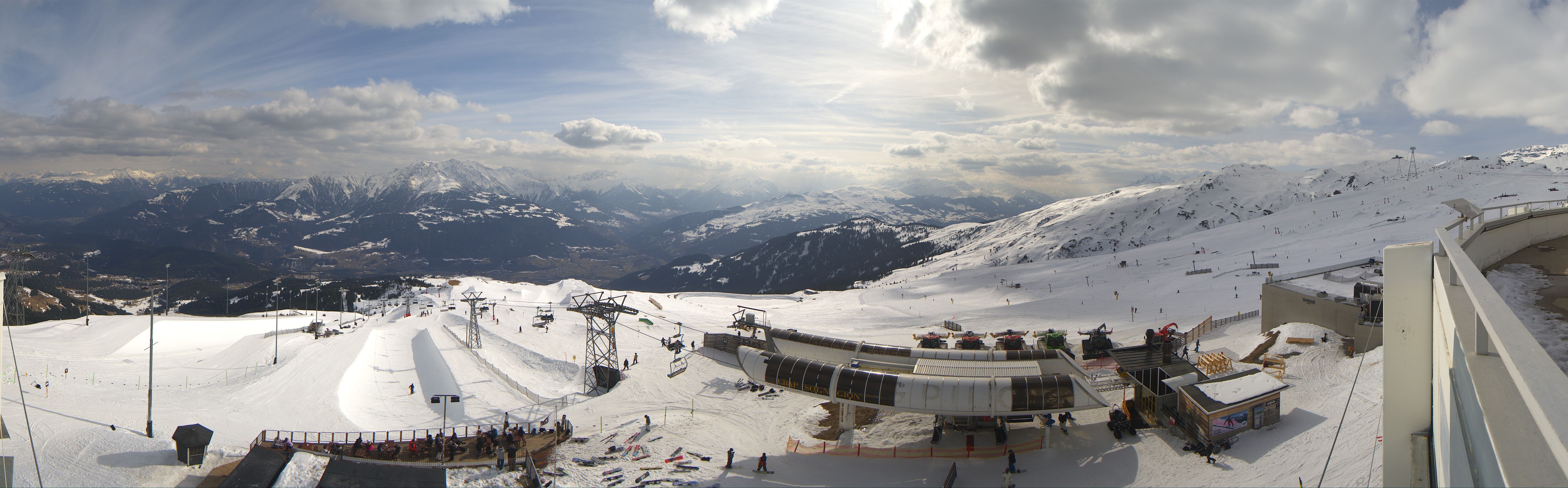 Archived image Webcam Laax Crap Sogn Gion Park