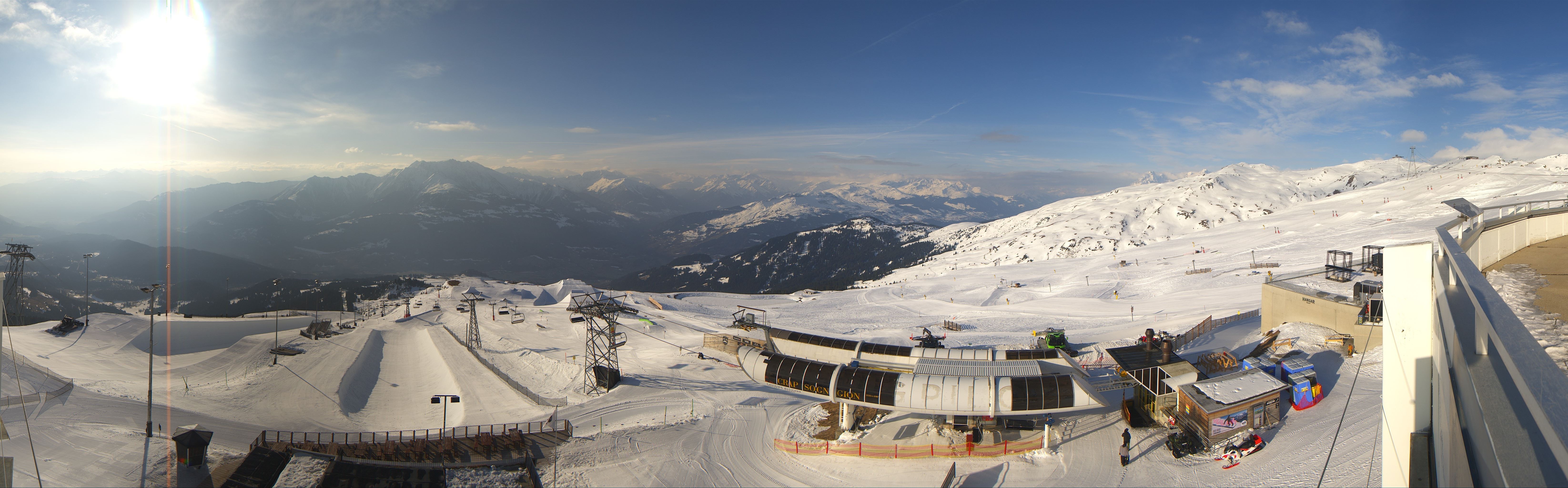 Archived image Webcam Laax Crap Sogn Gion Park