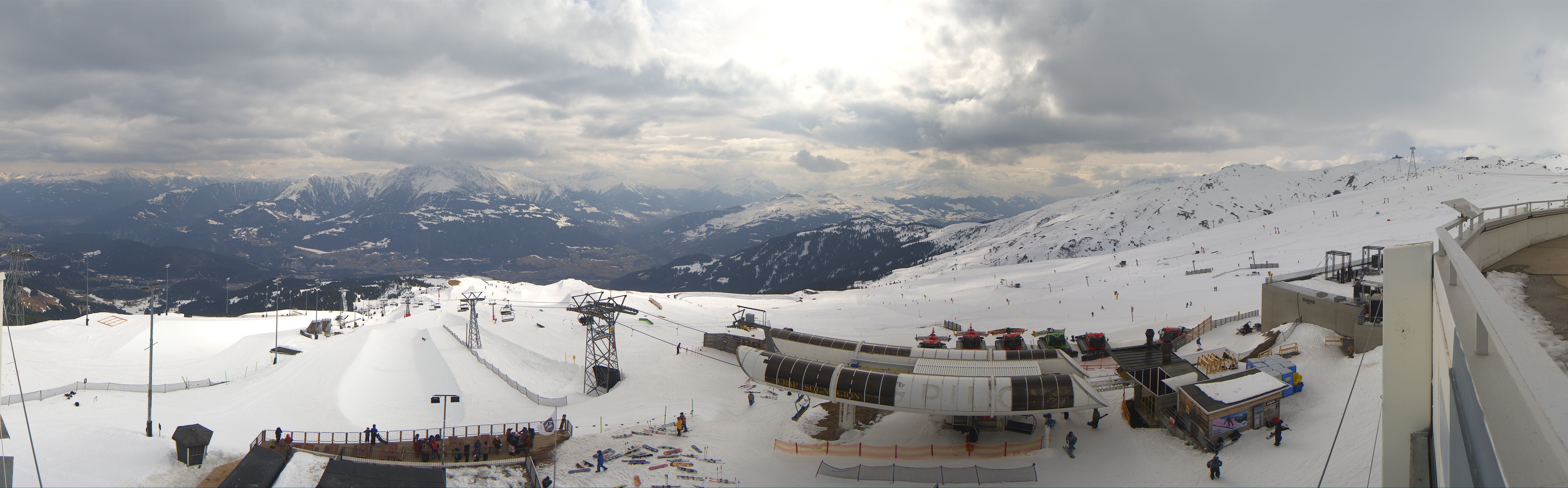 Archiv Foto Webcam Crap Sogn Gion Park Laax