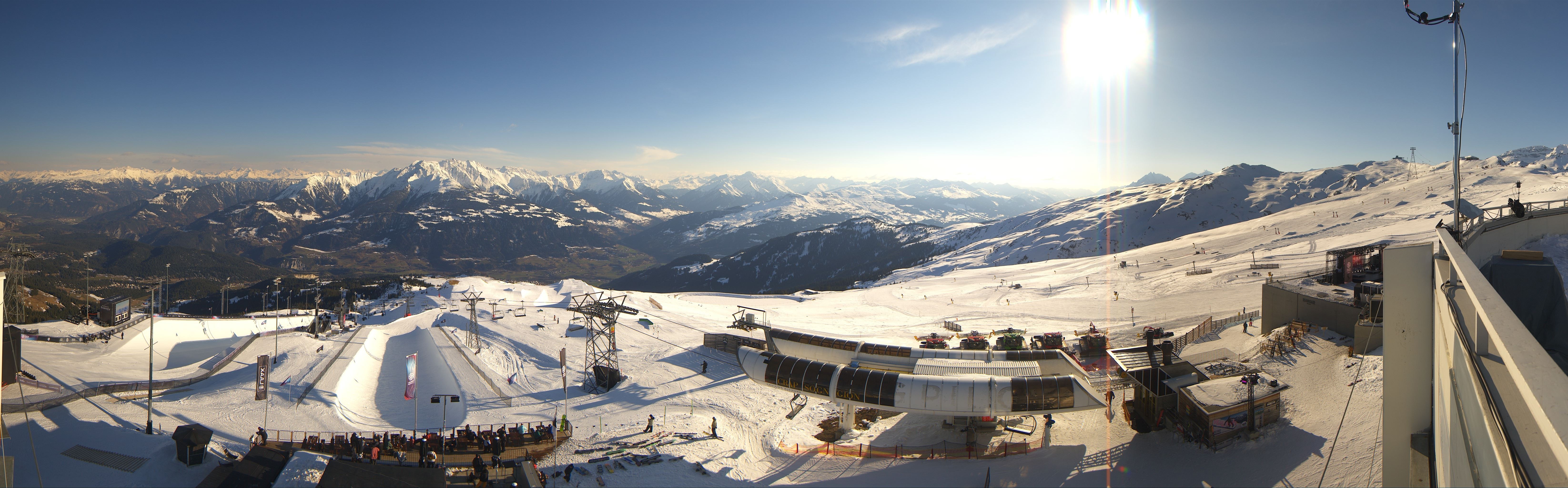 Archiv Foto Webcam Crap Sogn Gion Park Laax