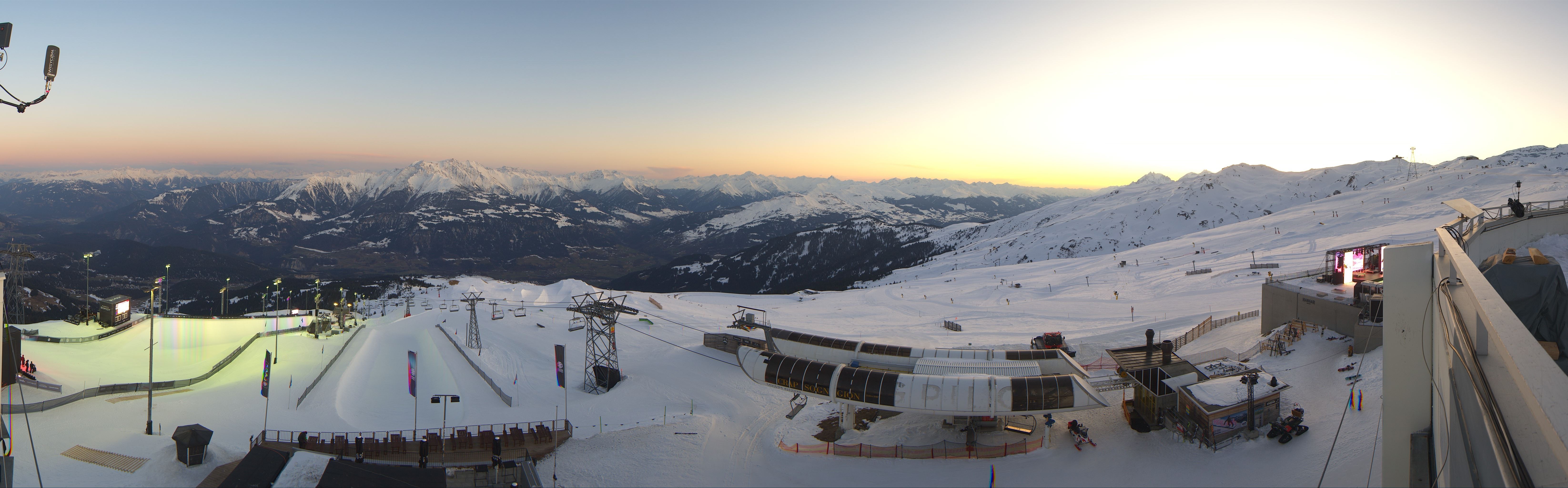 Archiv Foto Webcam Crap Sogn Gion Park Laax