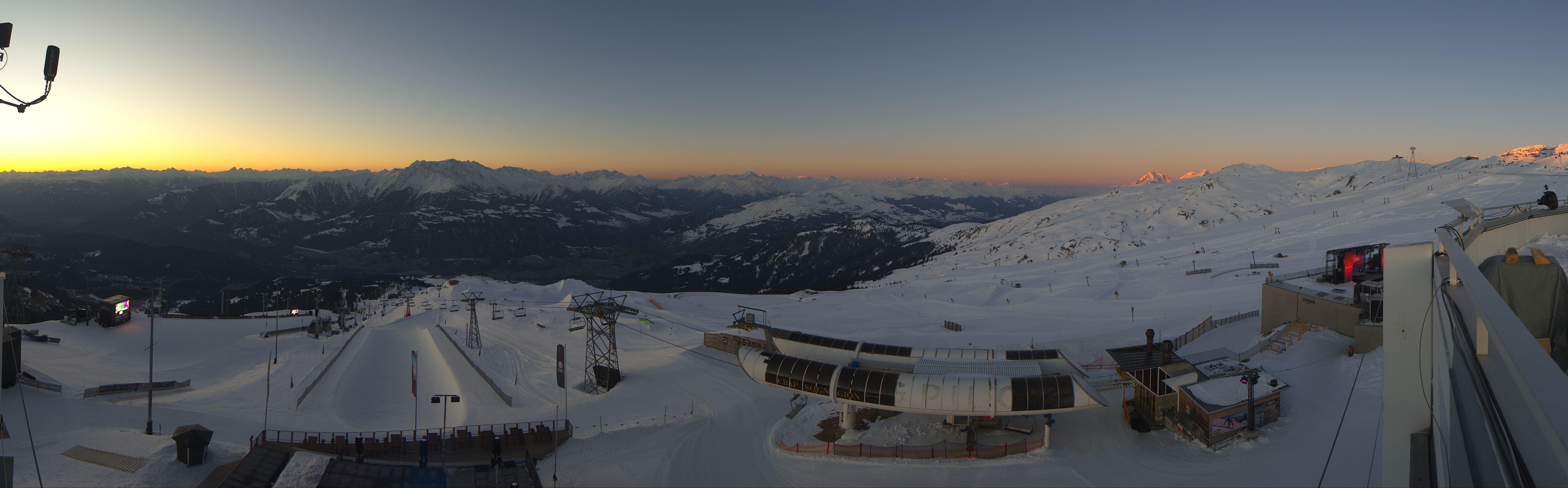 Archiv Foto Webcam Crap Sogn Gion Park Laax