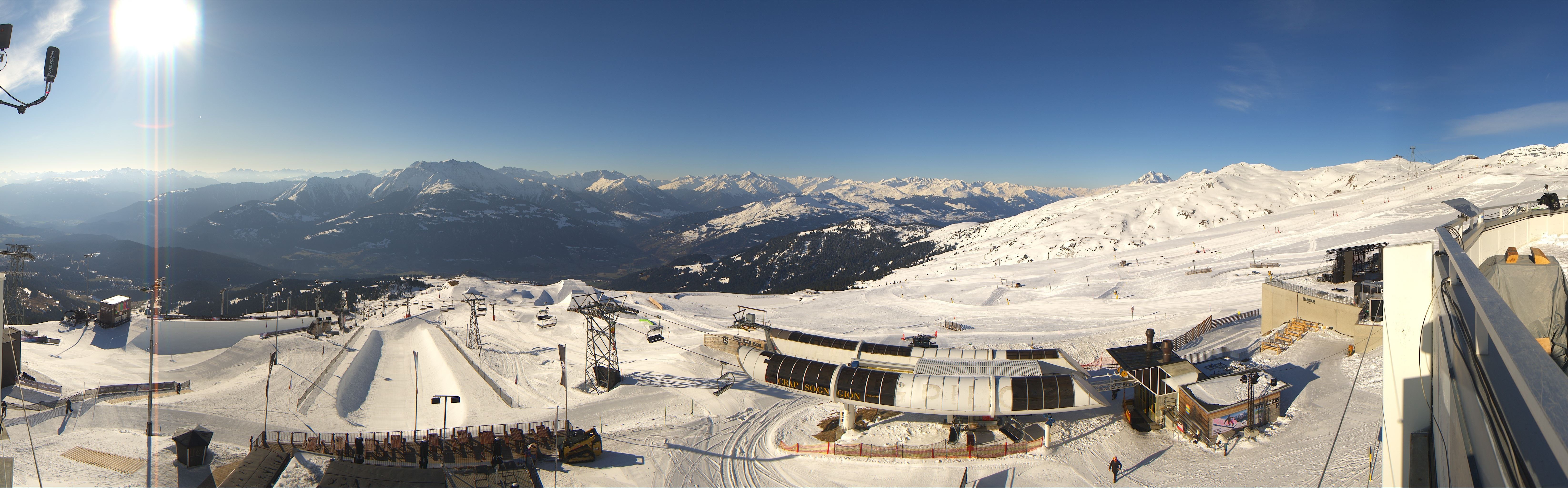 Archiv Foto Webcam Crap Sogn Gion Park Laax