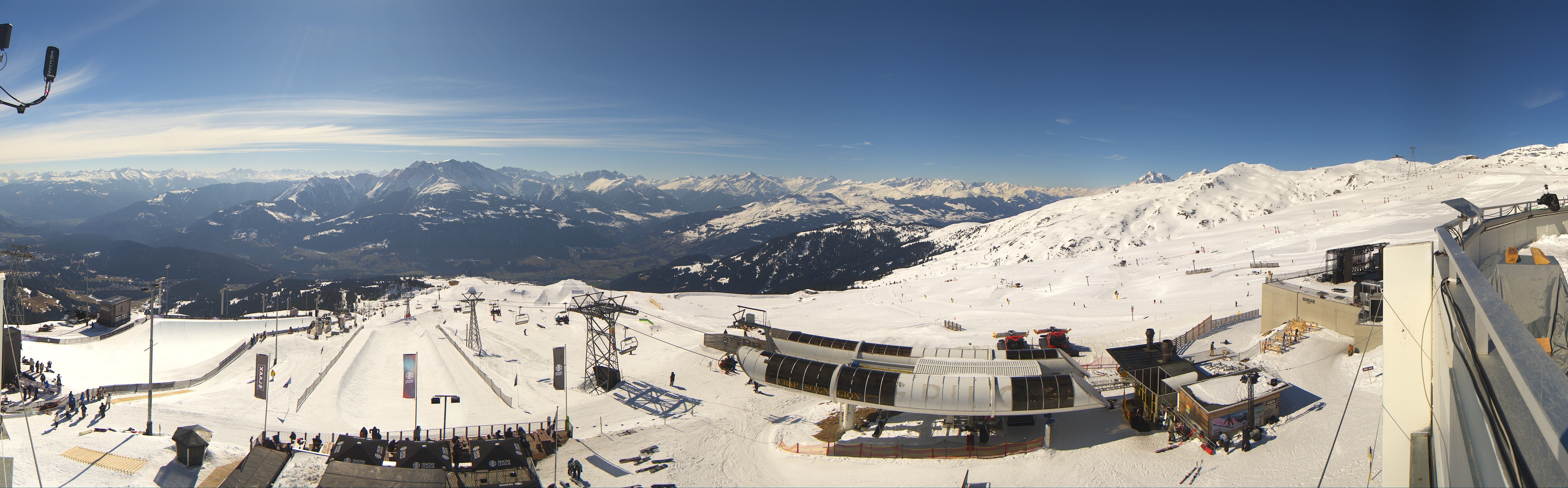 Archiv Foto Webcam Crap Sogn Gion Park Laax