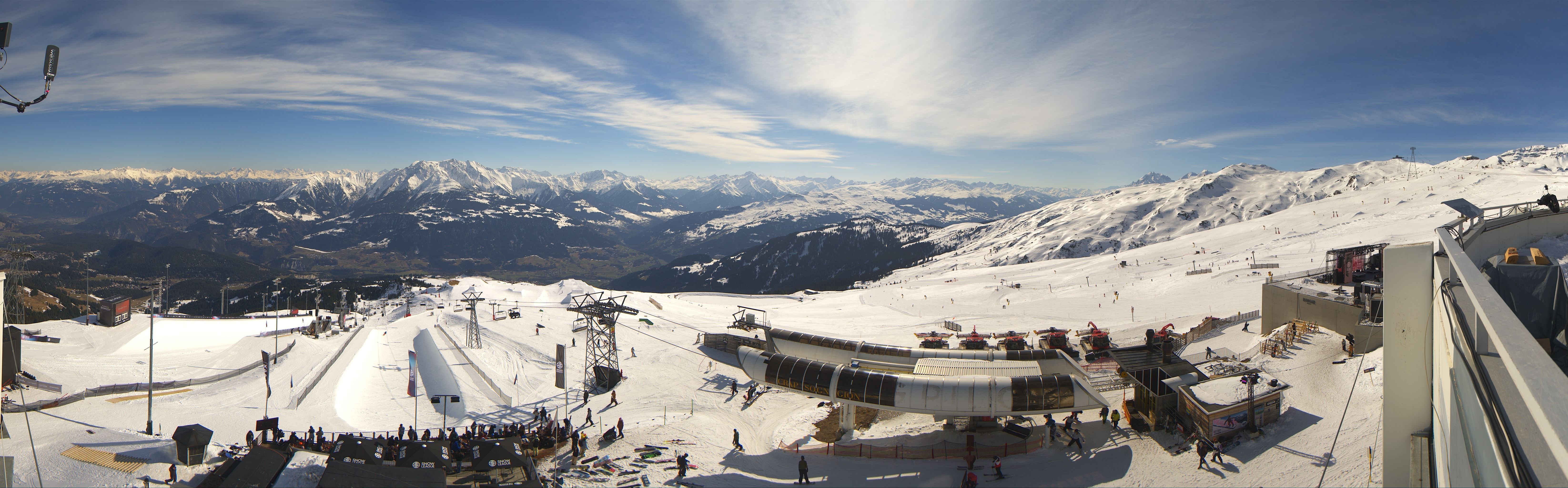 Archiv Foto Webcam Crap Sogn Gion Park Laax