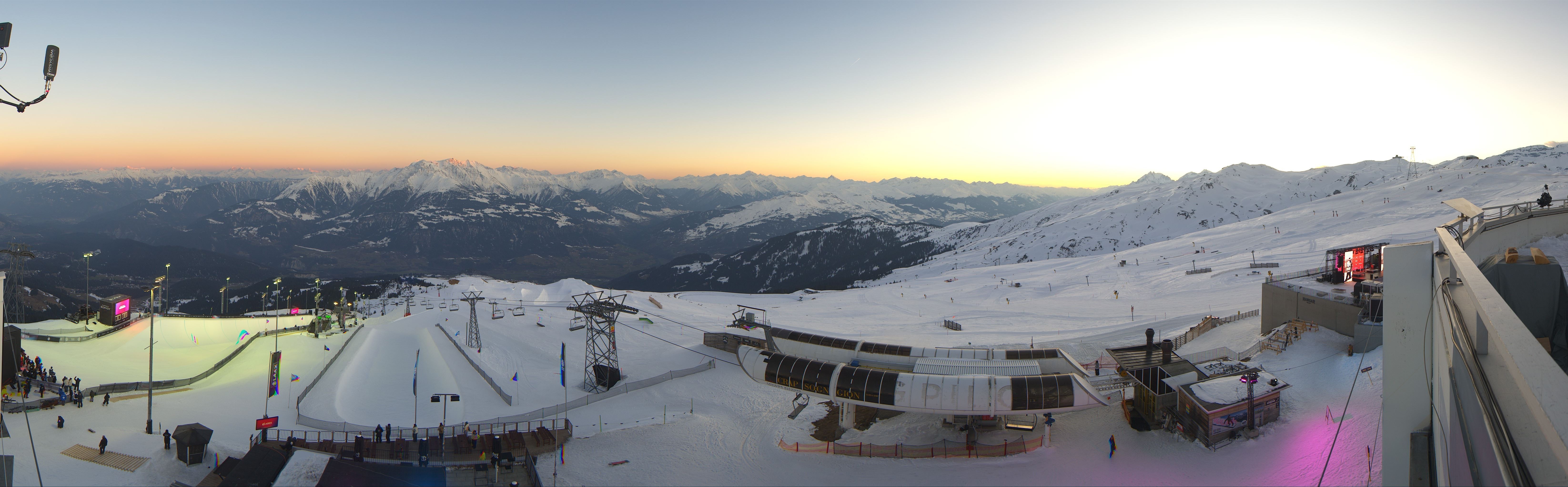 Archiv Foto Webcam Crap Sogn Gion Park Laax