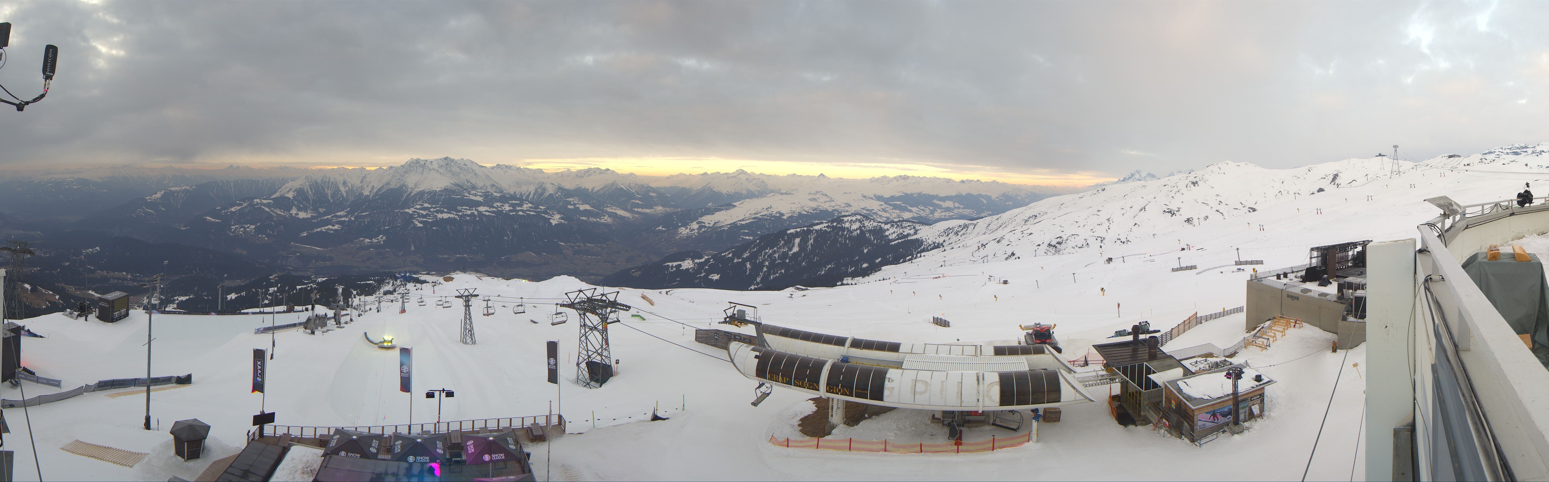 Archived image Webcam Laax Crap Sogn Gion Park