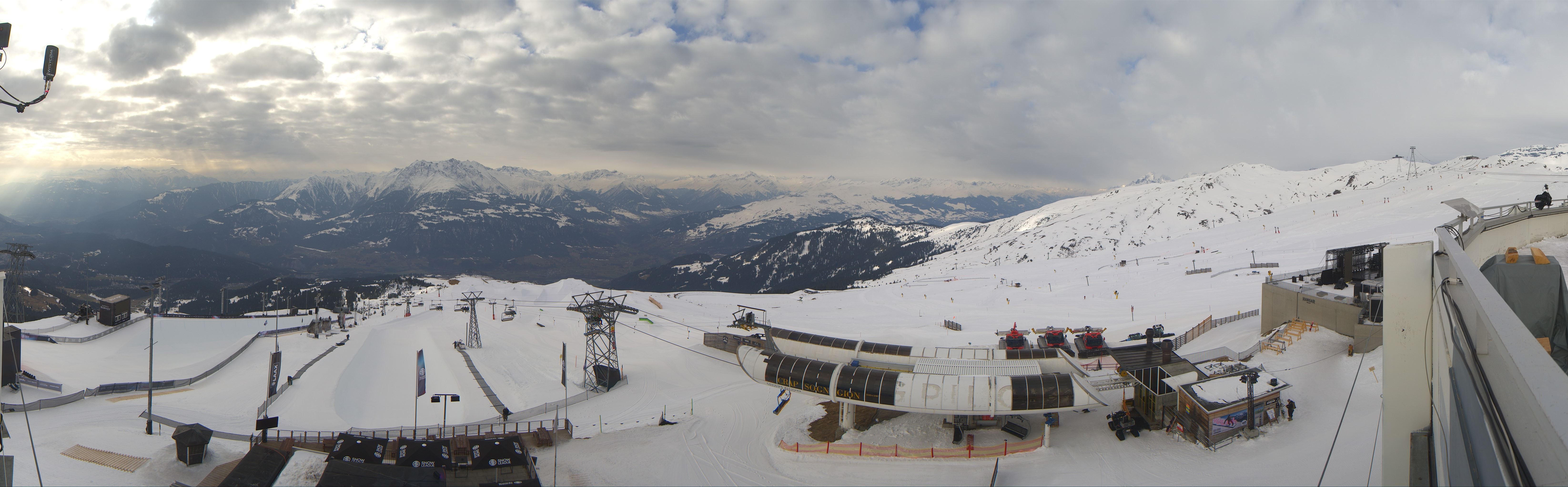 Archived image Webcam Laax Crap Sogn Gion Park