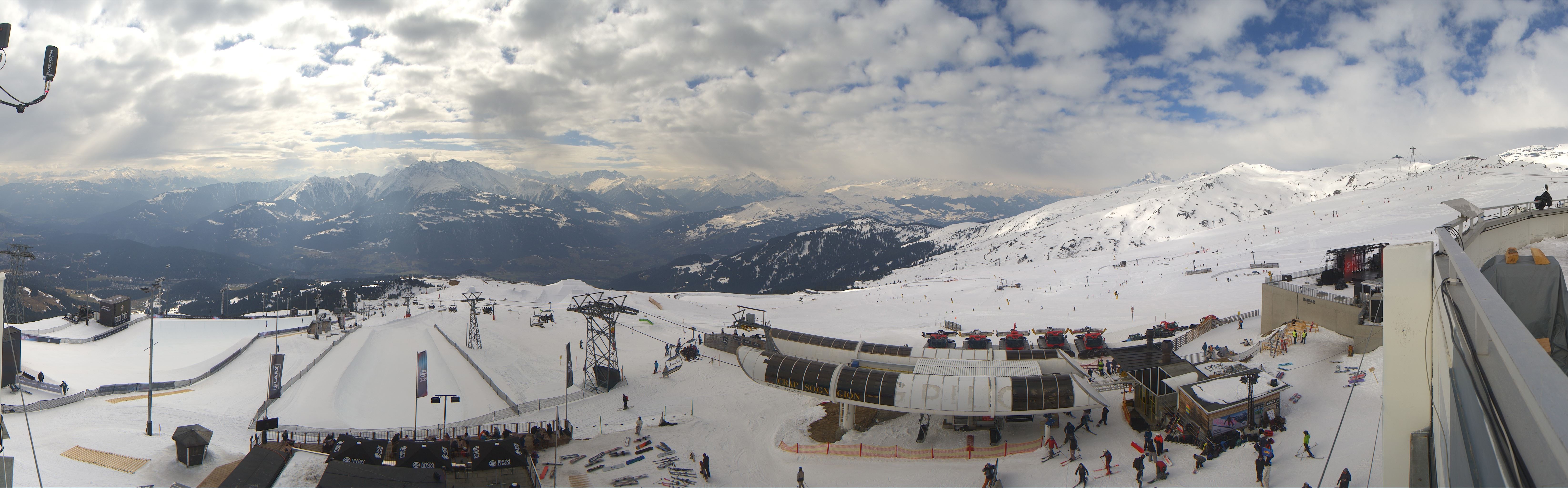 Archived image Webcam Laax Crap Sogn Gion Park