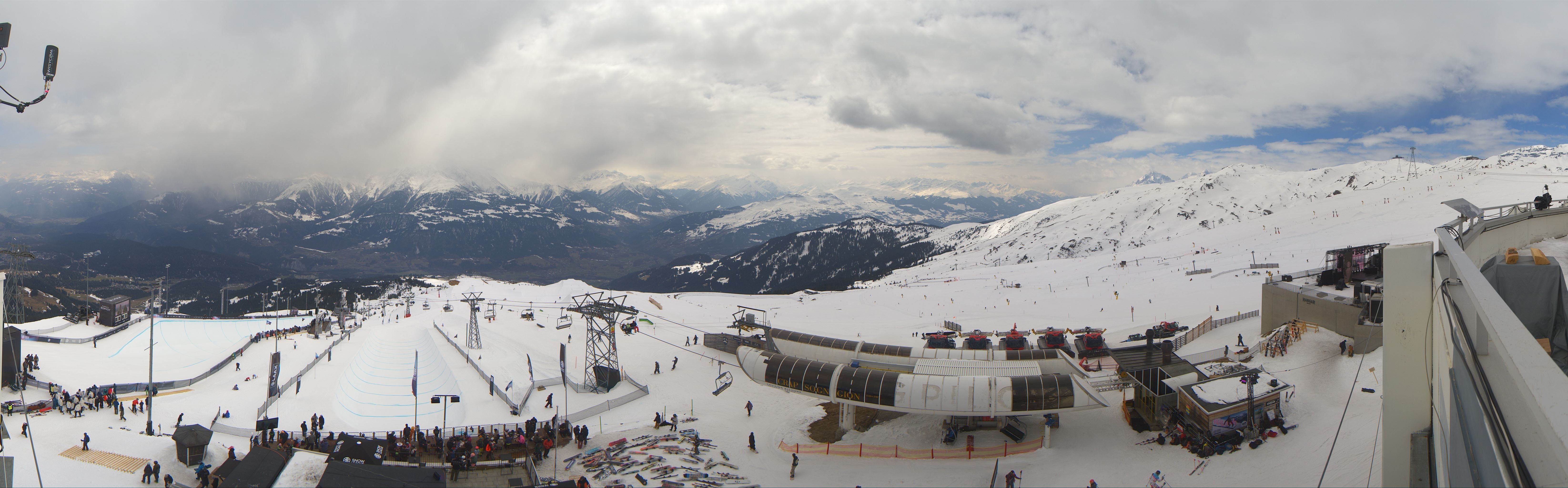 Archived image Webcam Laax Crap Sogn Gion Park