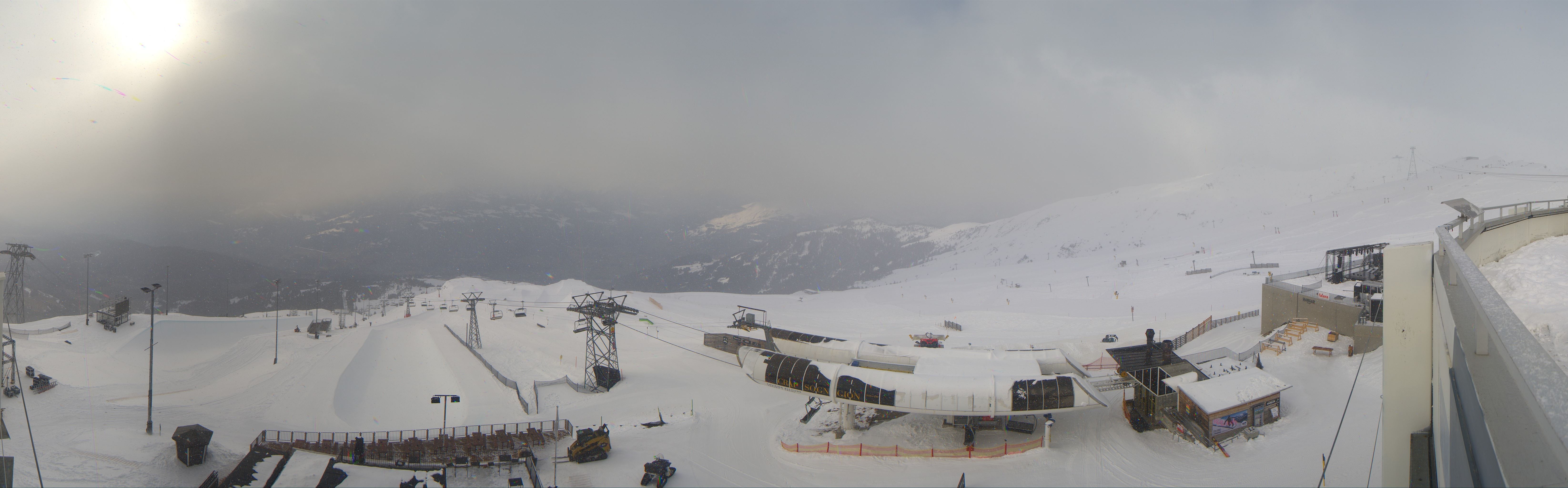 Archiv Foto Webcam Crap Sogn Gion Park Laax