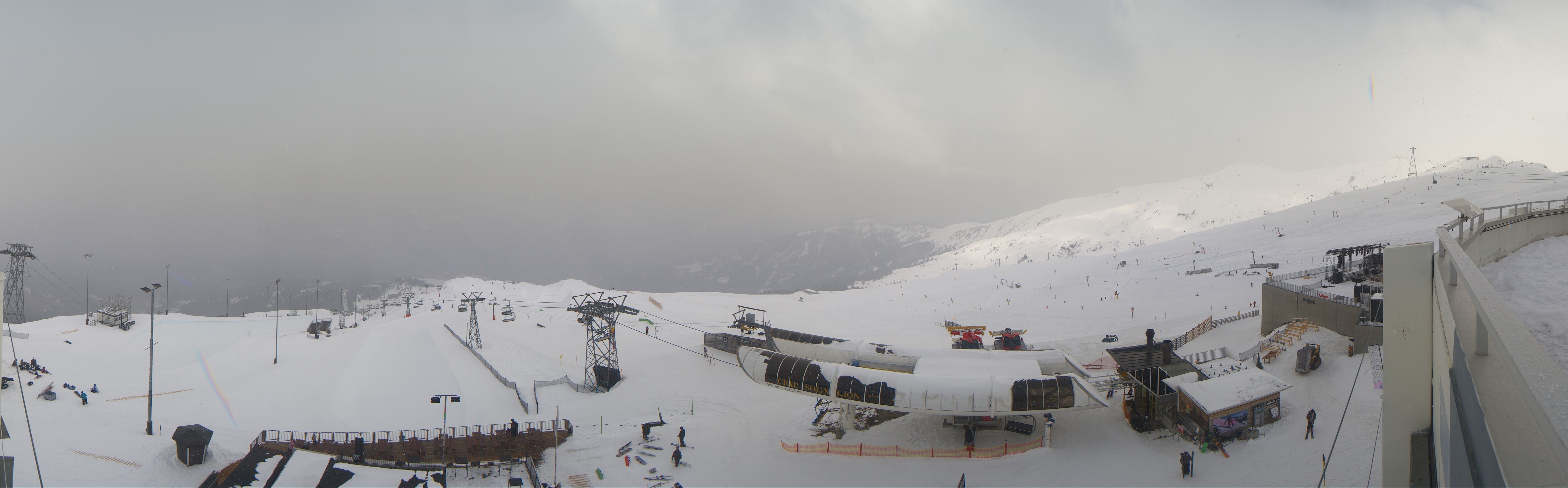 Archiv Foto Webcam Crap Sogn Gion Park Laax