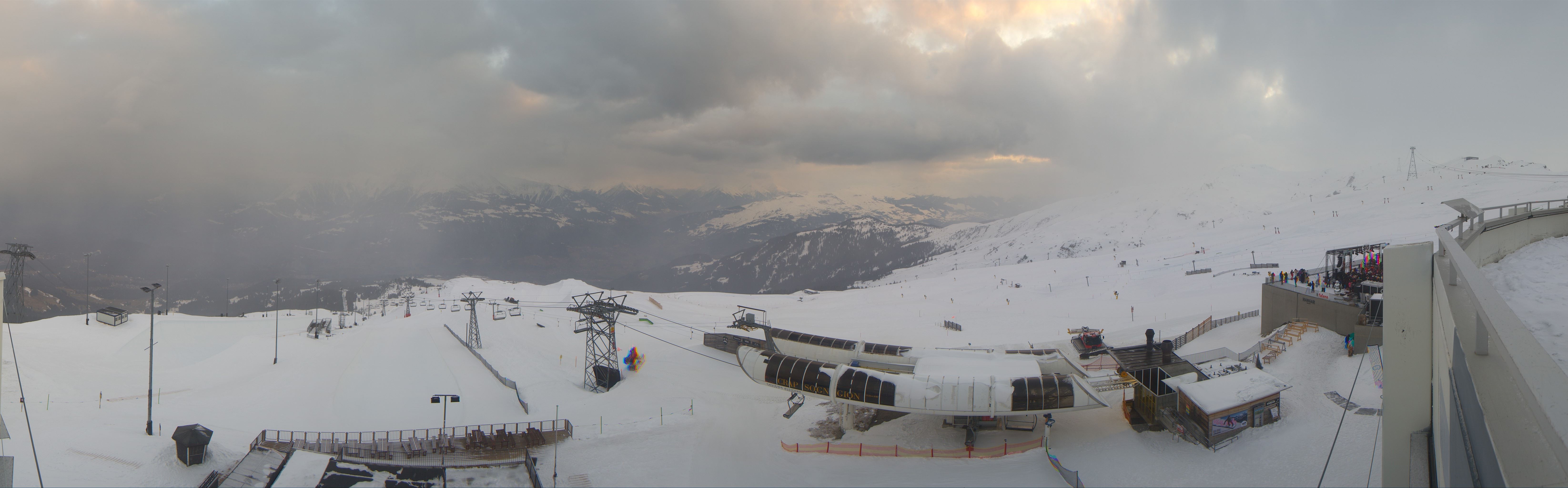 Archiv Foto Webcam Crap Sogn Gion Park Laax