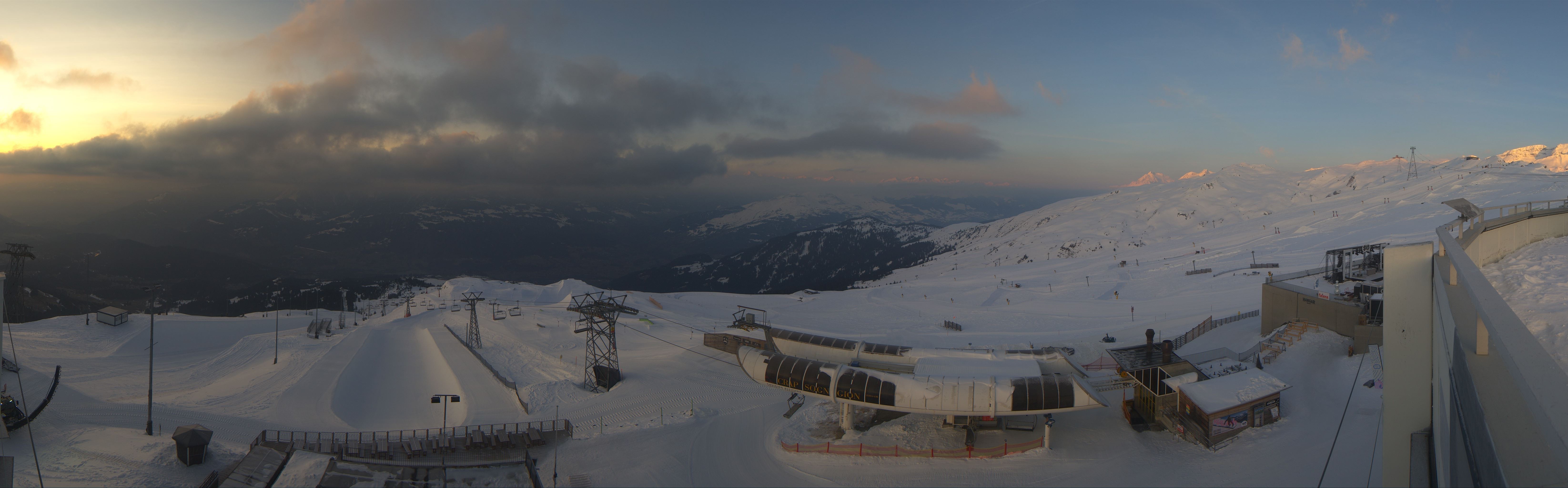 Archiv Foto Webcam Crap Sogn Gion Park Laax