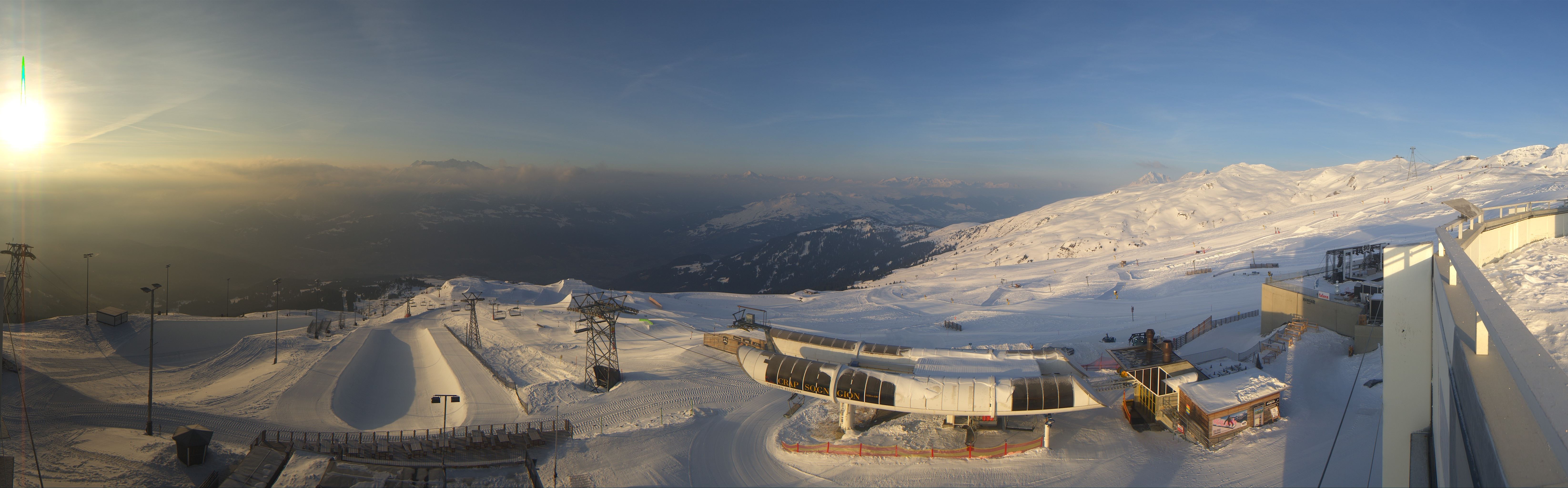 Archiv Foto Webcam Crap Sogn Gion Park Laax