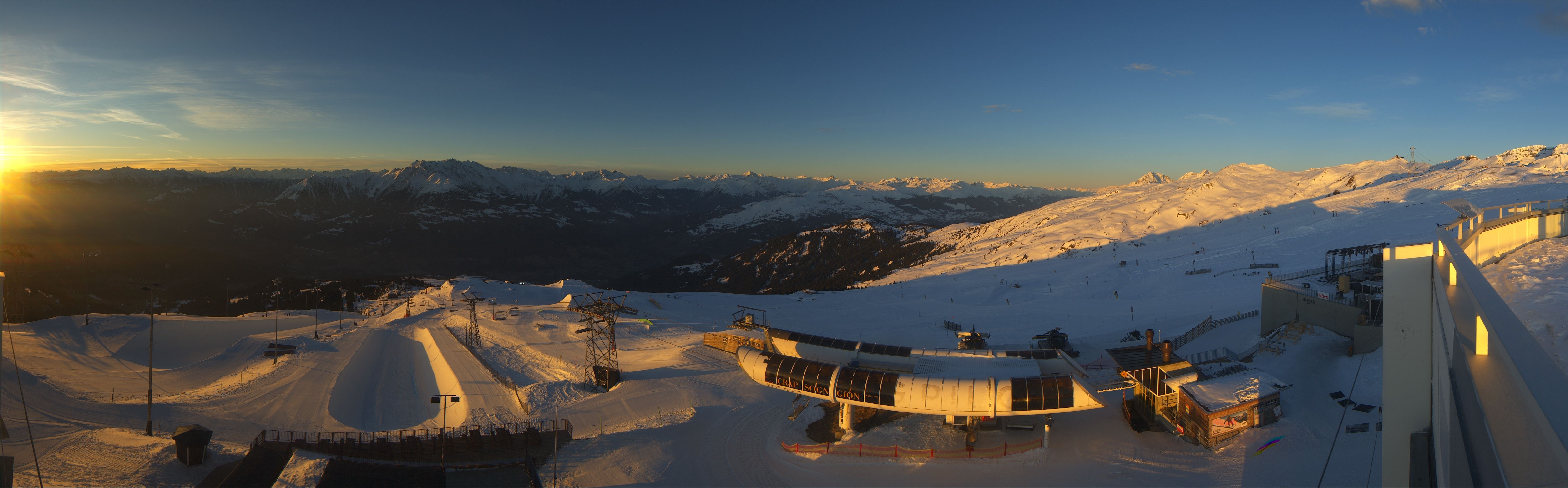 Archiv Foto Webcam Crap Sogn Gion Park Laax