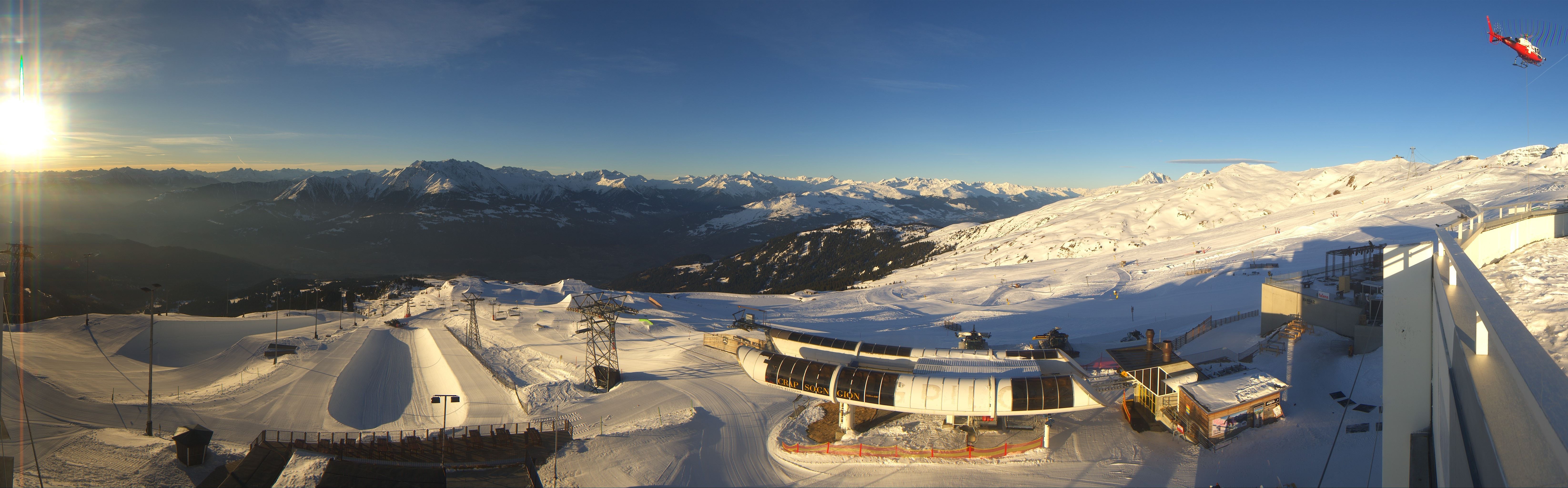 Archiv Foto Webcam Crap Sogn Gion Park Laax