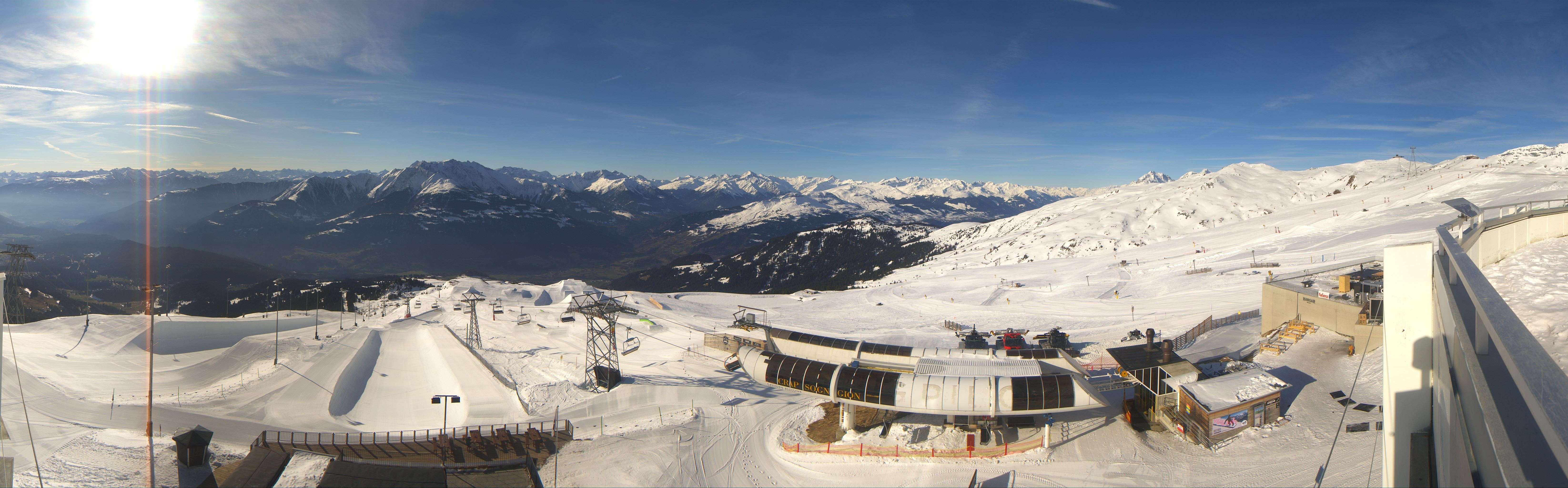 Archiv Foto Webcam Crap Sogn Gion Park Laax