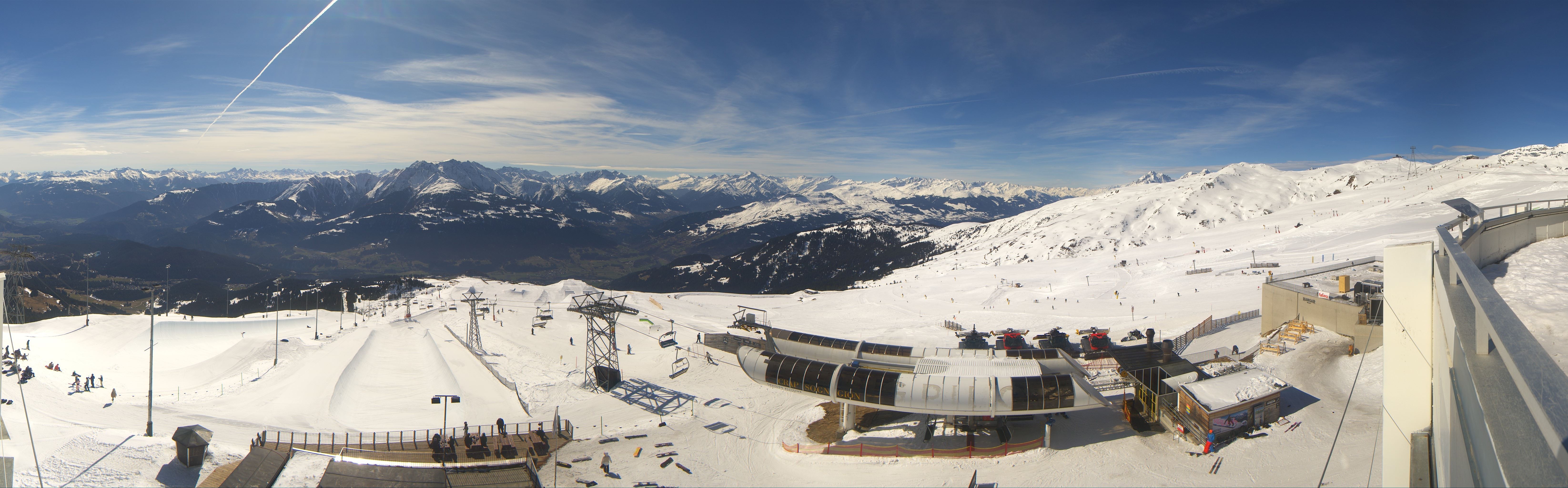 Archiv Foto Webcam Crap Sogn Gion Park Laax