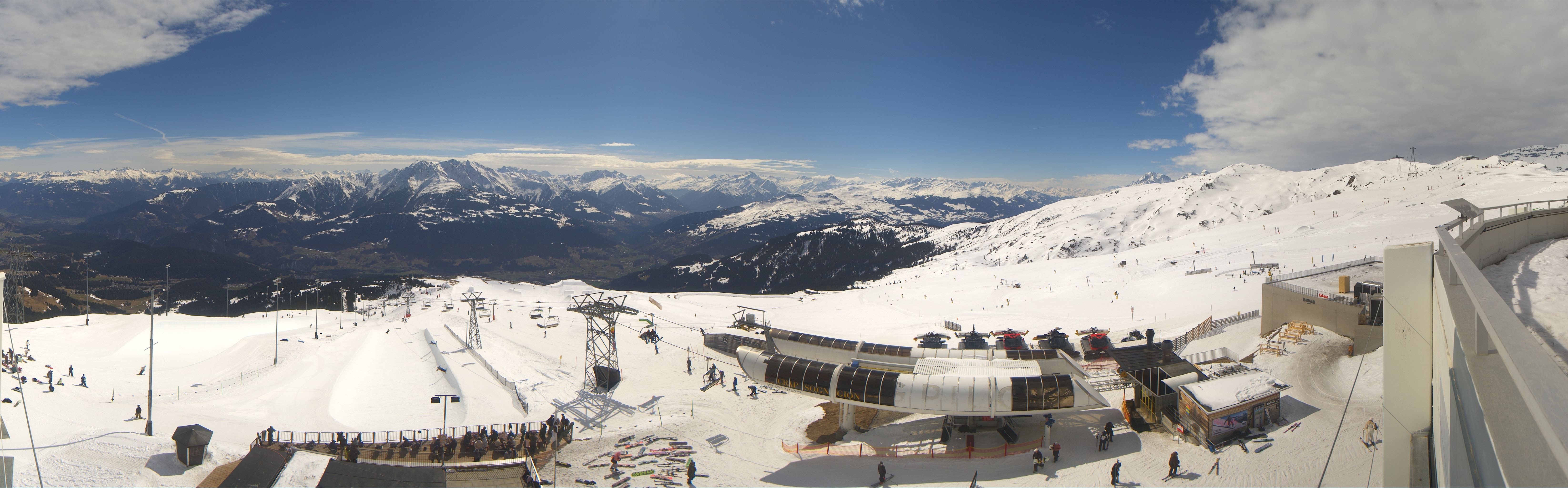 Archiv Foto Webcam Crap Sogn Gion Park Laax