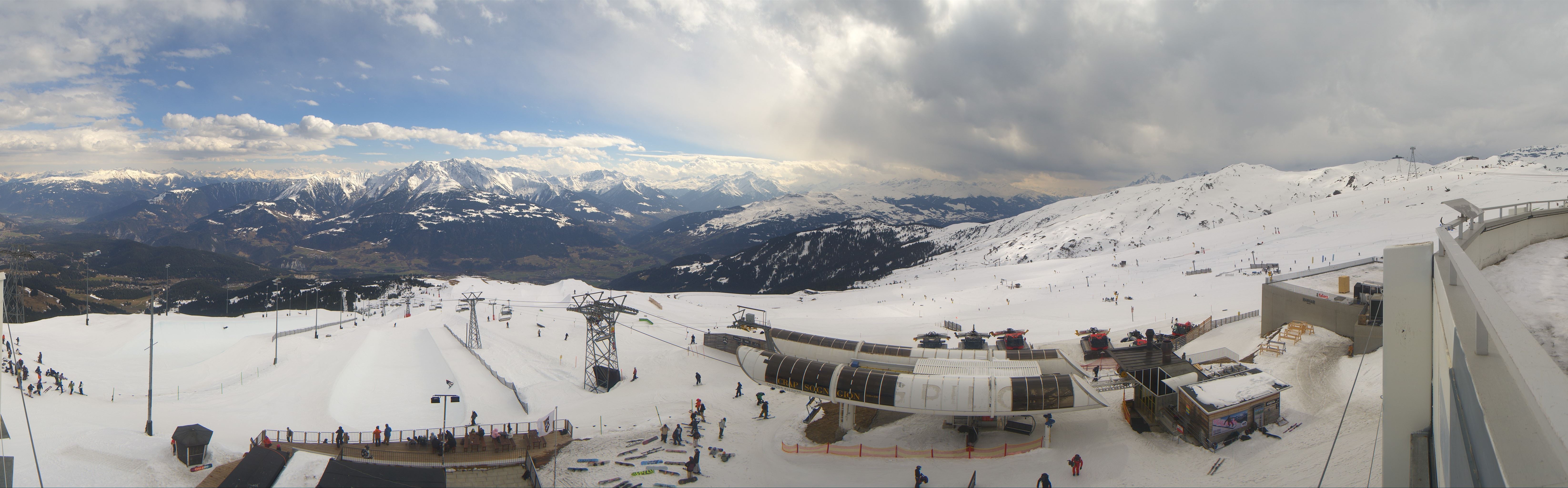 Archiv Foto Webcam Crap Sogn Gion Park Laax