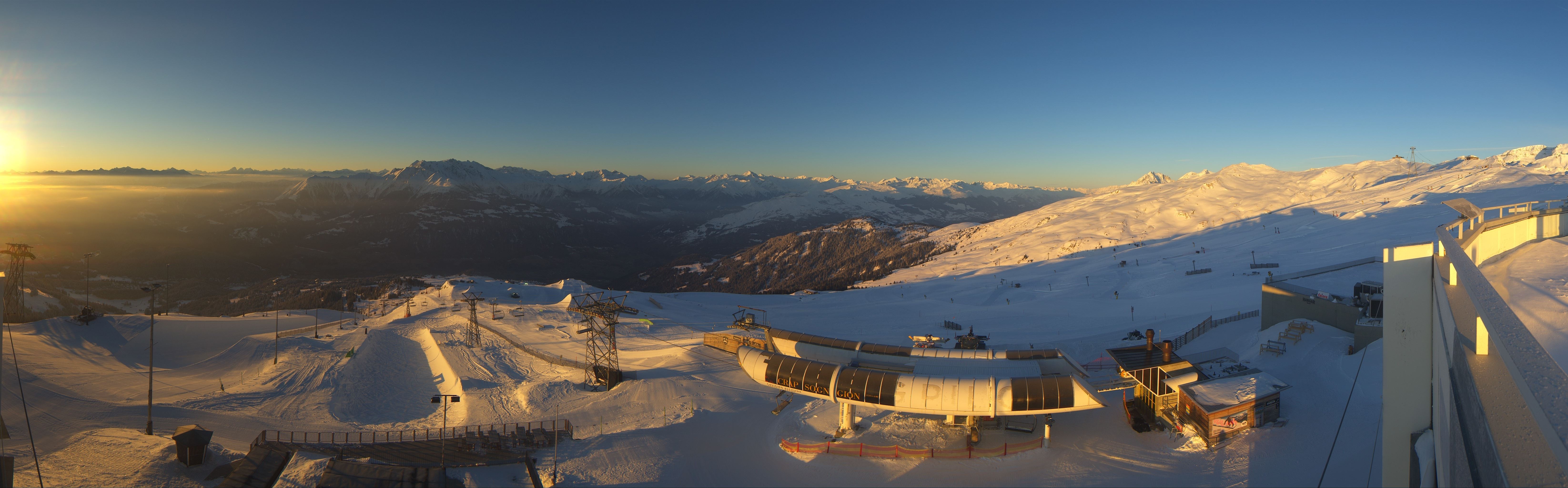 Archived image Webcam Laax Crap Sogn Gion Park