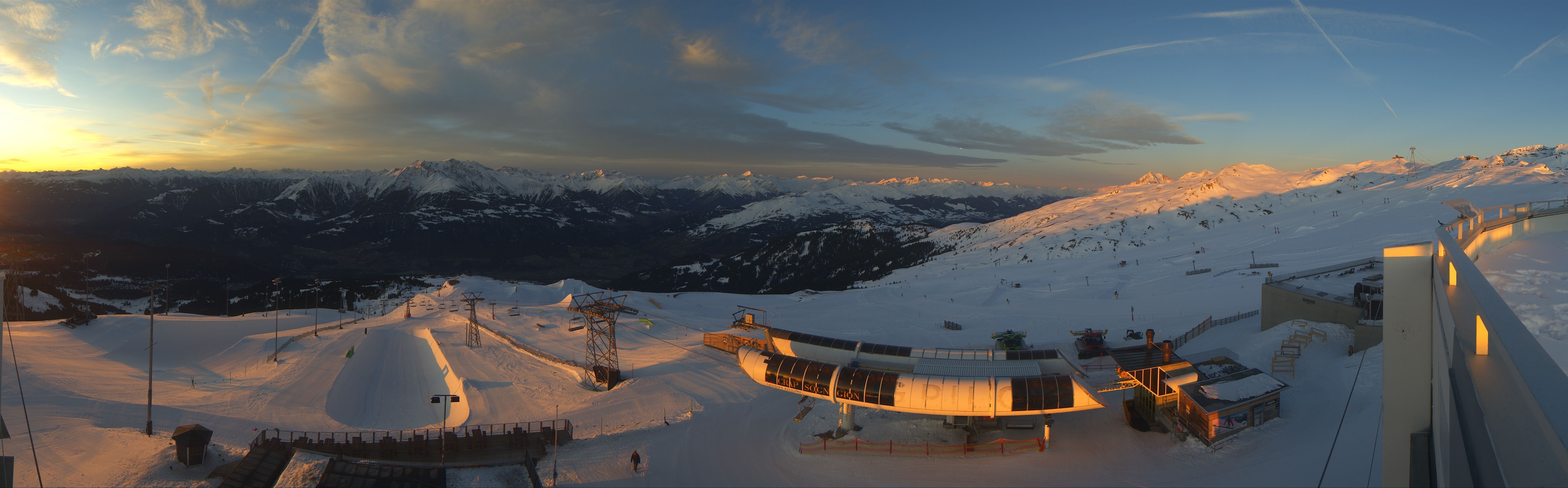 Archiv Foto Webcam Crap Sogn Gion Park Laax