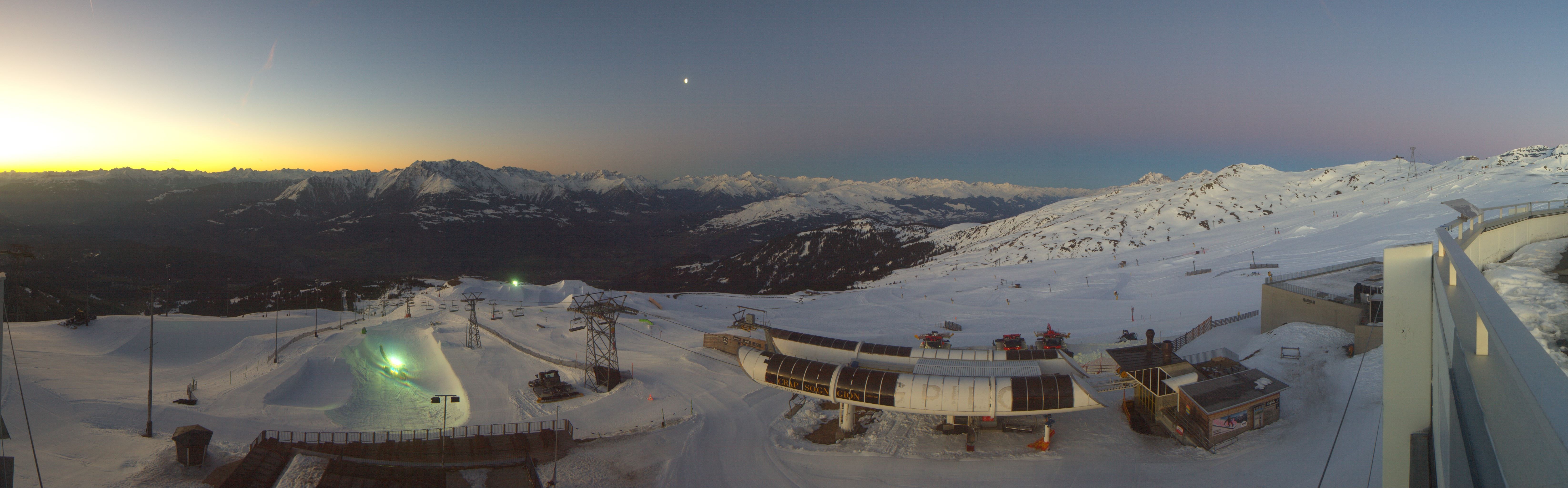 Archiv Foto Webcam Crap Sogn Gion Park Laax