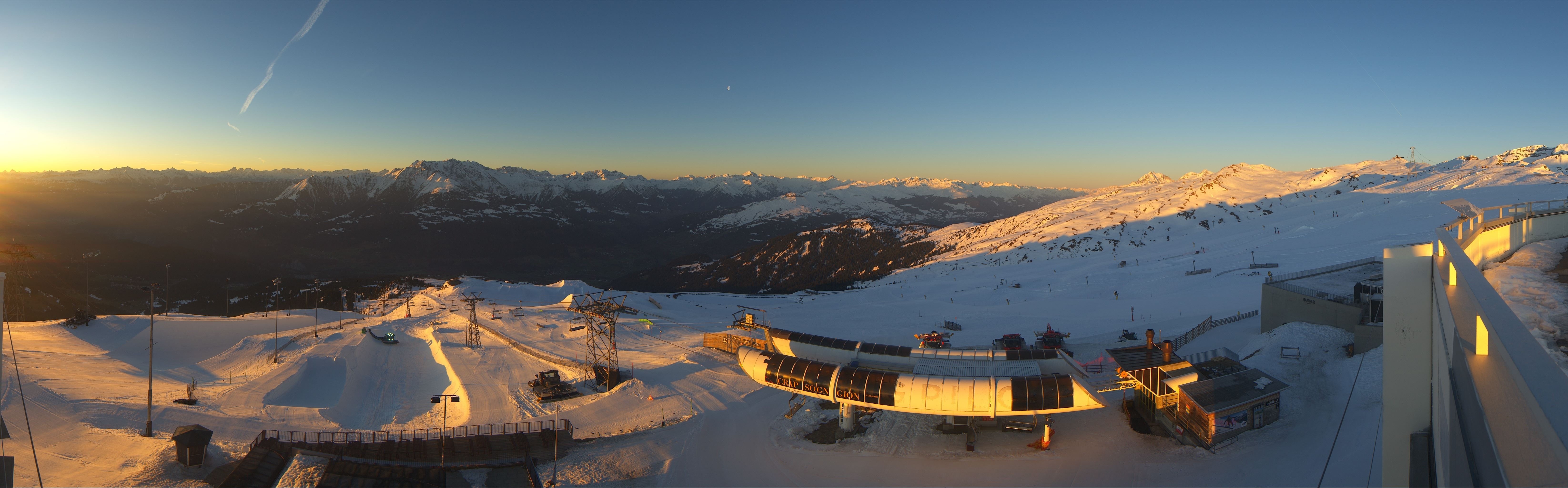 Archiv Foto Webcam Crap Sogn Gion Park Laax