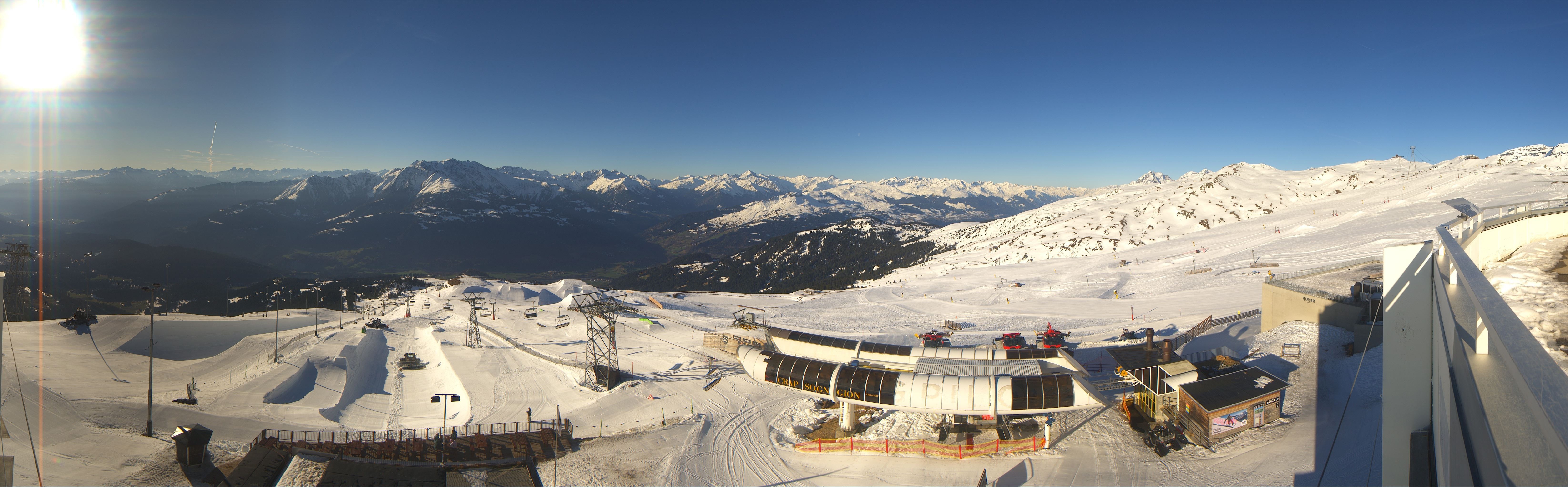 Archiv Foto Webcam Crap Sogn Gion Park Laax