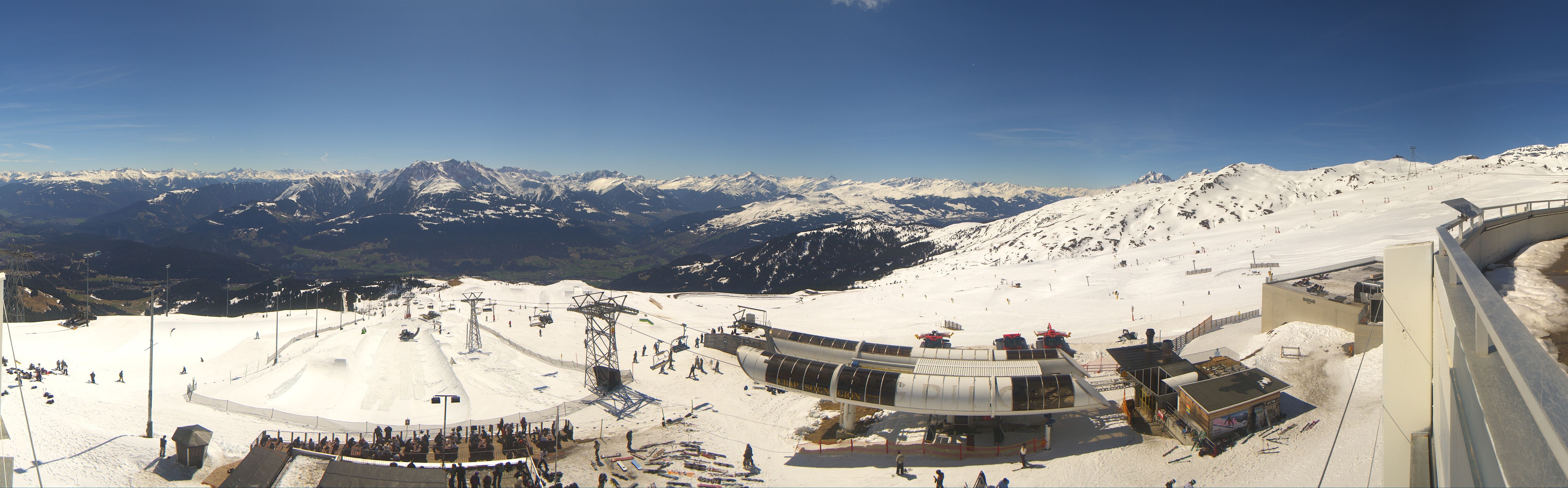 Archiv Foto Webcam Crap Sogn Gion Park Laax