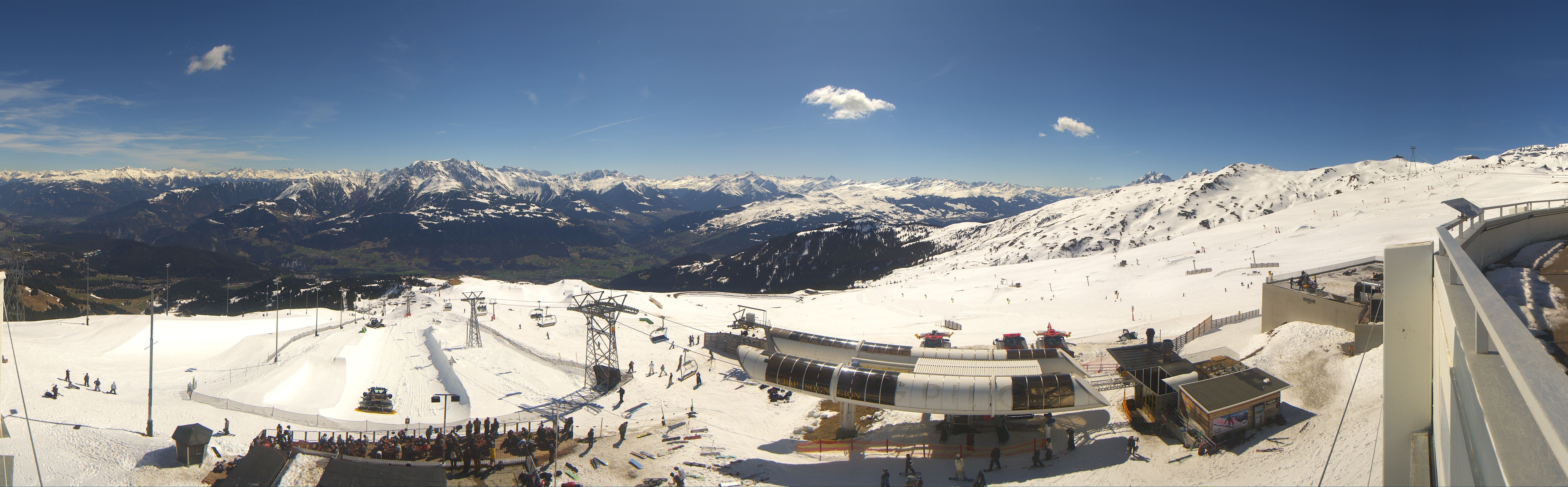 Archiv Foto Webcam Crap Sogn Gion Park Laax