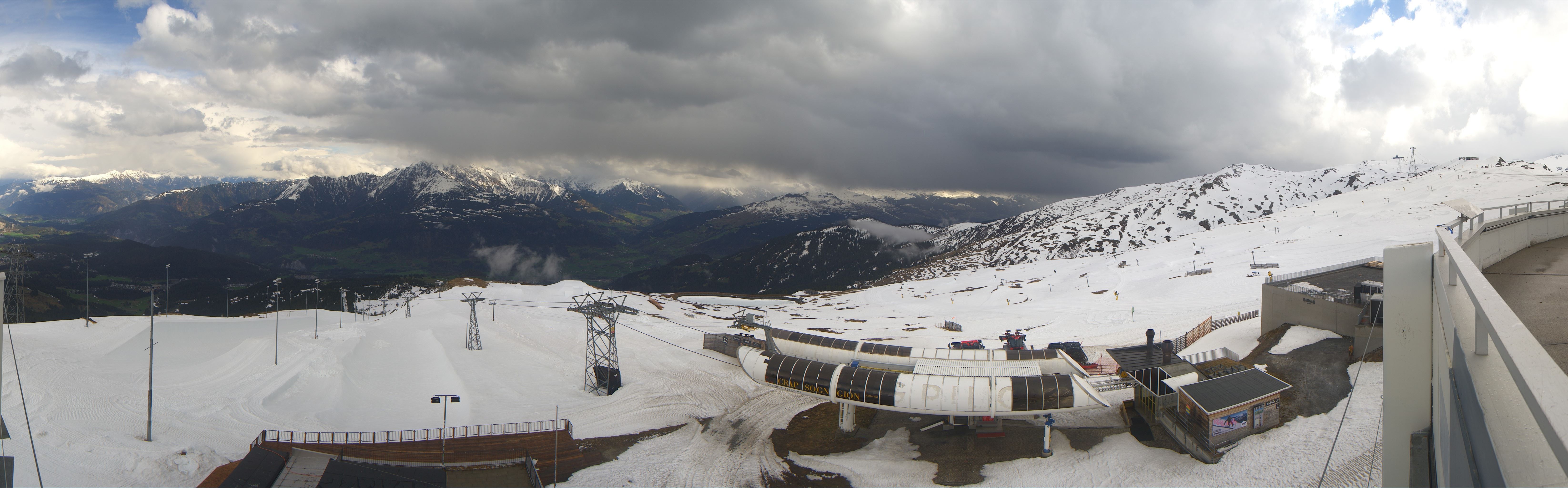 Archiv Foto Webcam Crap Sogn Gion Park Laax