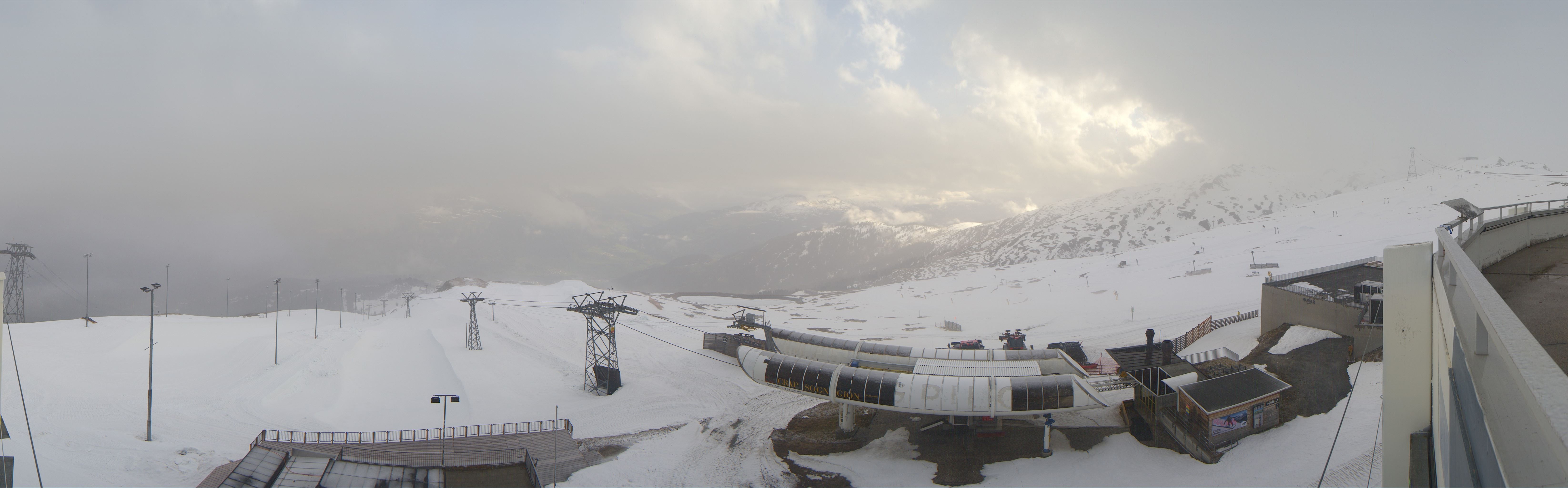 Archiv Foto Webcam Crap Sogn Gion Park Laax