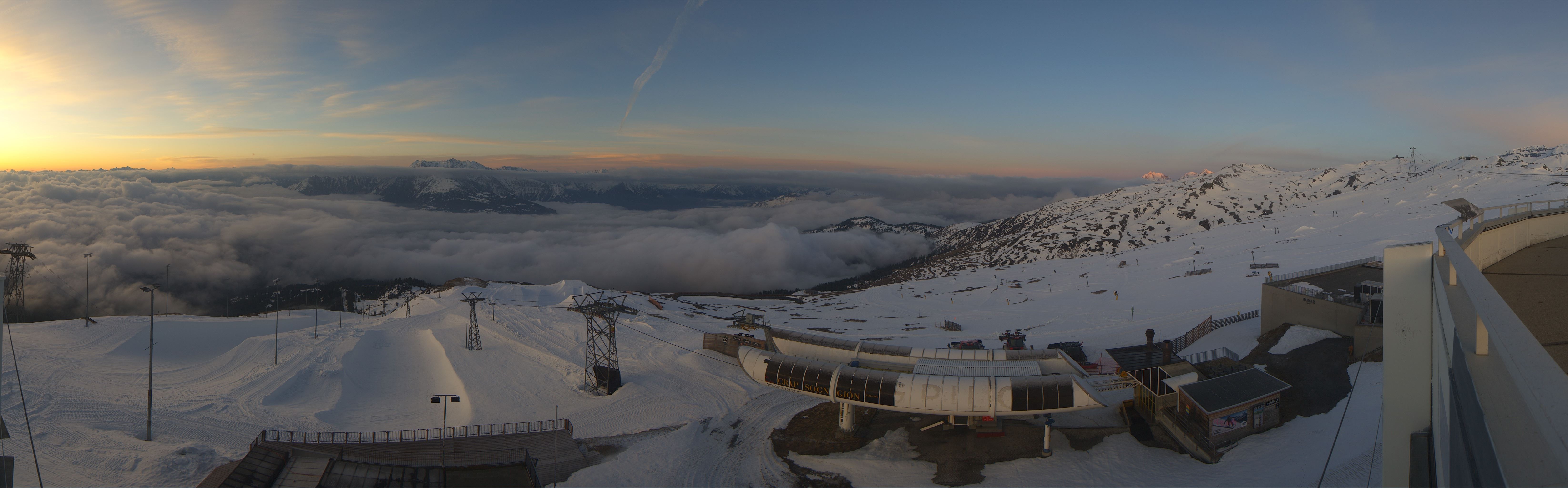 Archiv Foto Webcam Crap Sogn Gion Park Laax