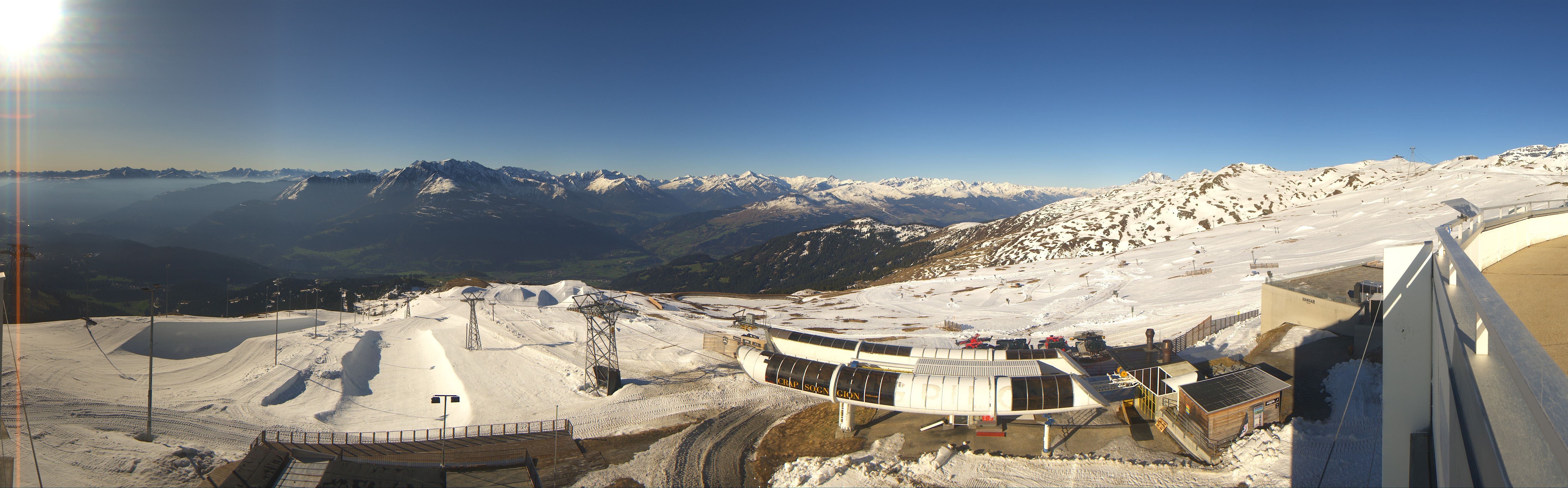 Archived image Webcam Laax Crap Sogn Gion Park