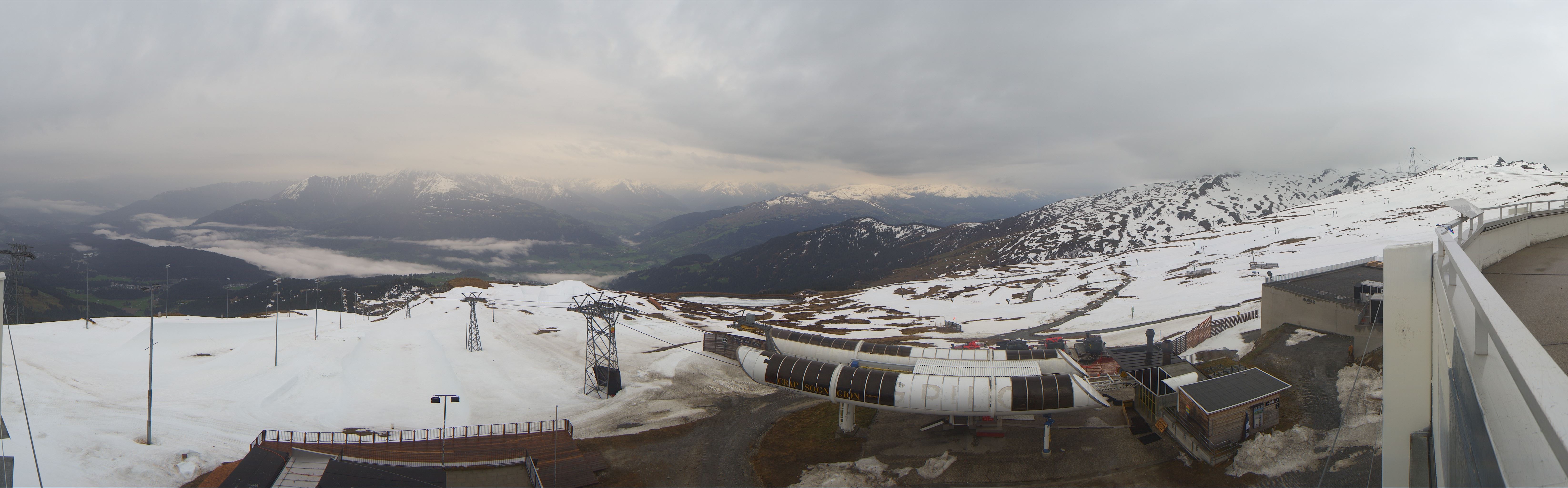 Archiv Foto Webcam Crap Sogn Gion Park Laax