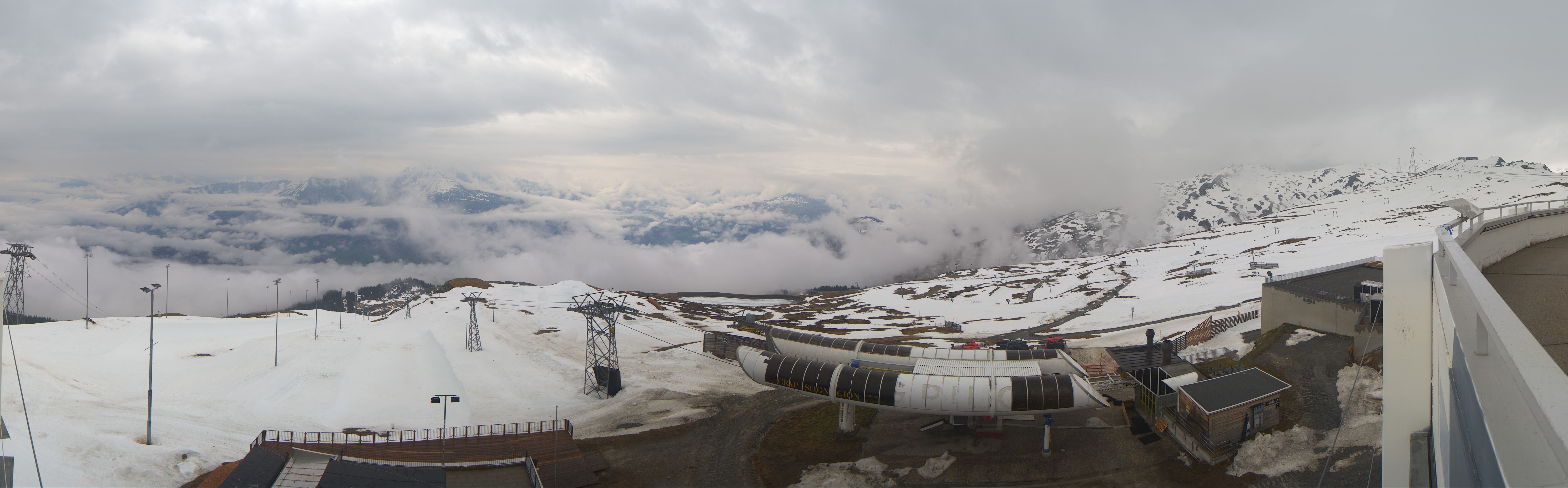 Archiv Foto Webcam Crap Sogn Gion Park Laax