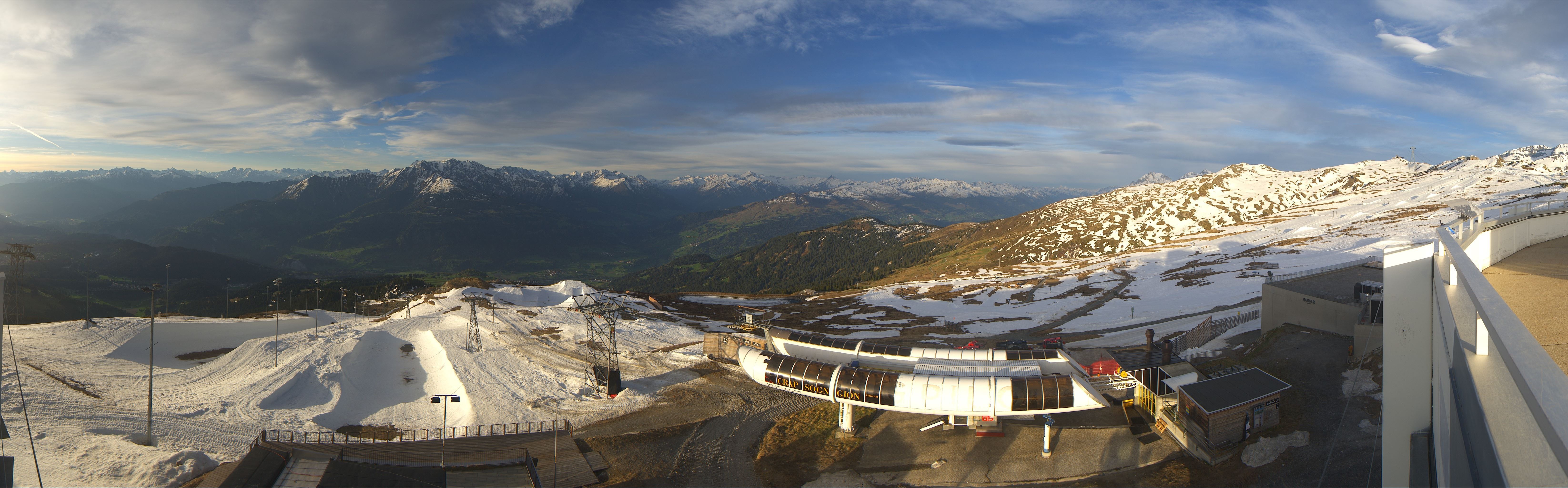 Archiv Foto Webcam Crap Sogn Gion Park Laax