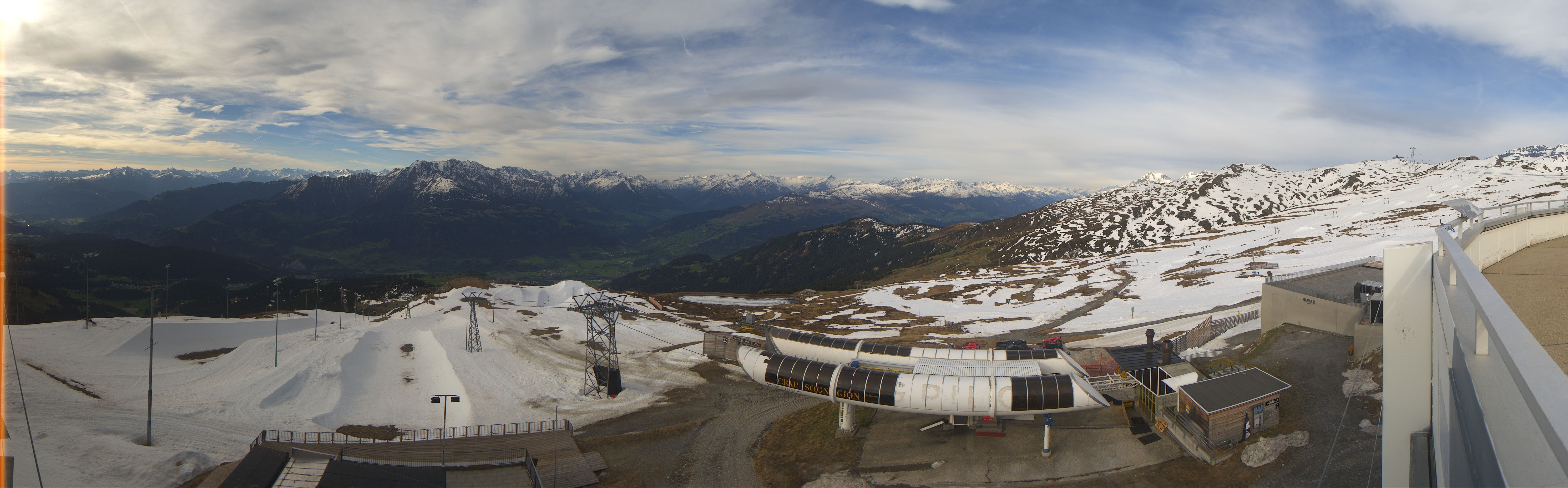 Archiv Foto Webcam Crap Sogn Gion Park Laax
