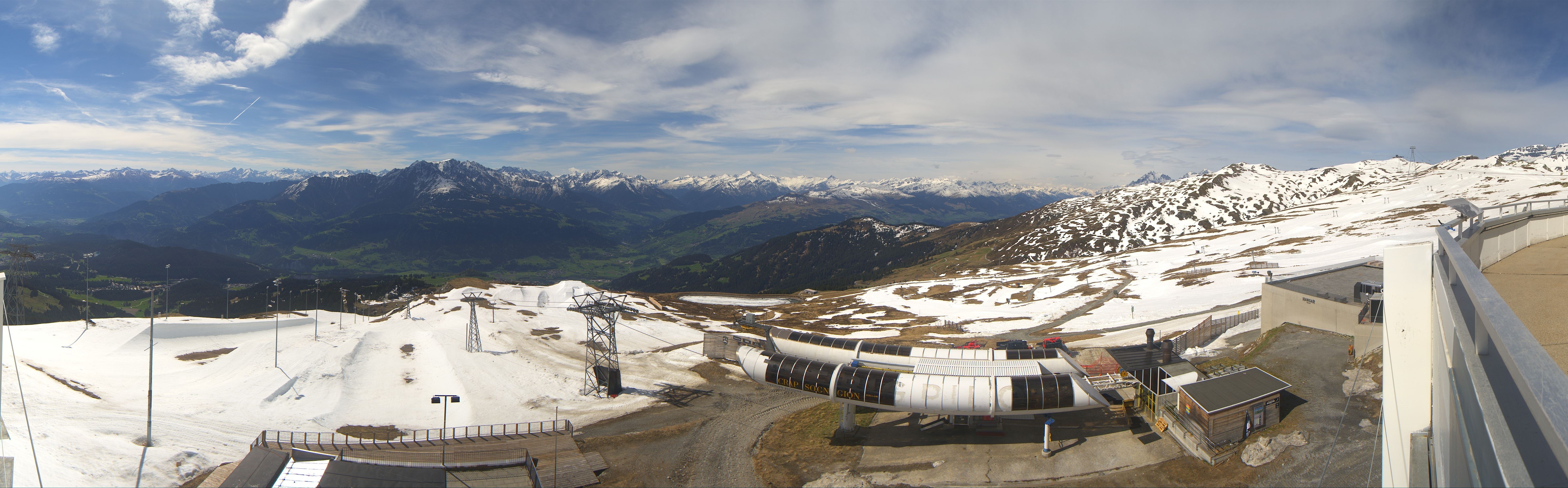 Archiv Foto Webcam Crap Sogn Gion Park Laax