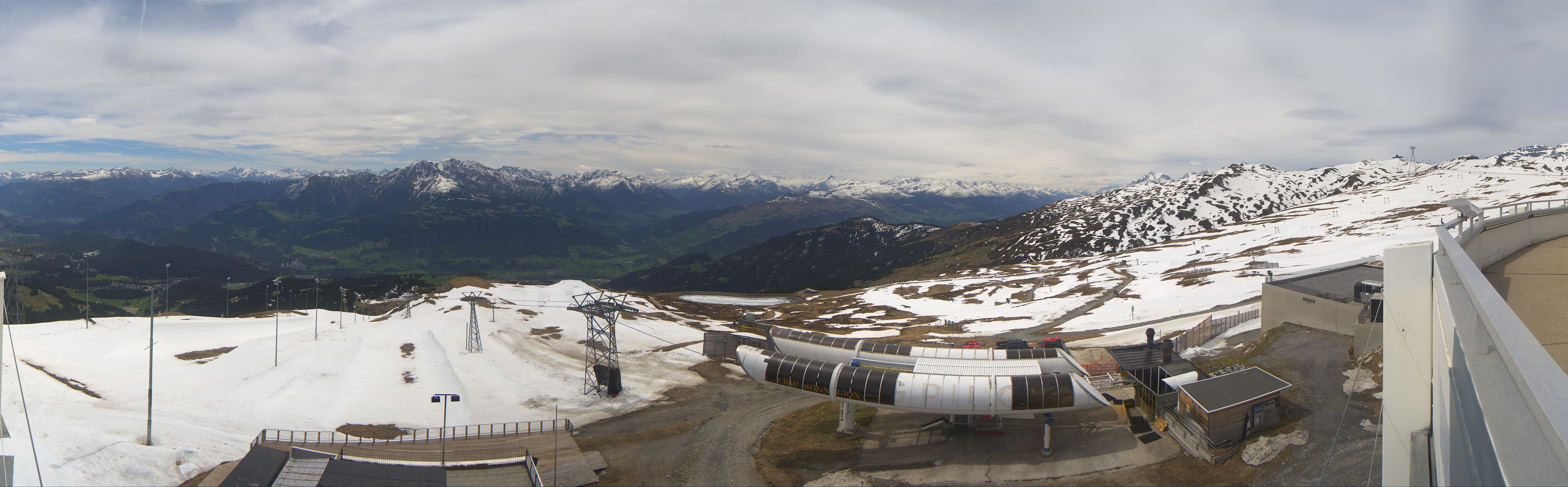 Archiv Foto Webcam Crap Sogn Gion Park Laax