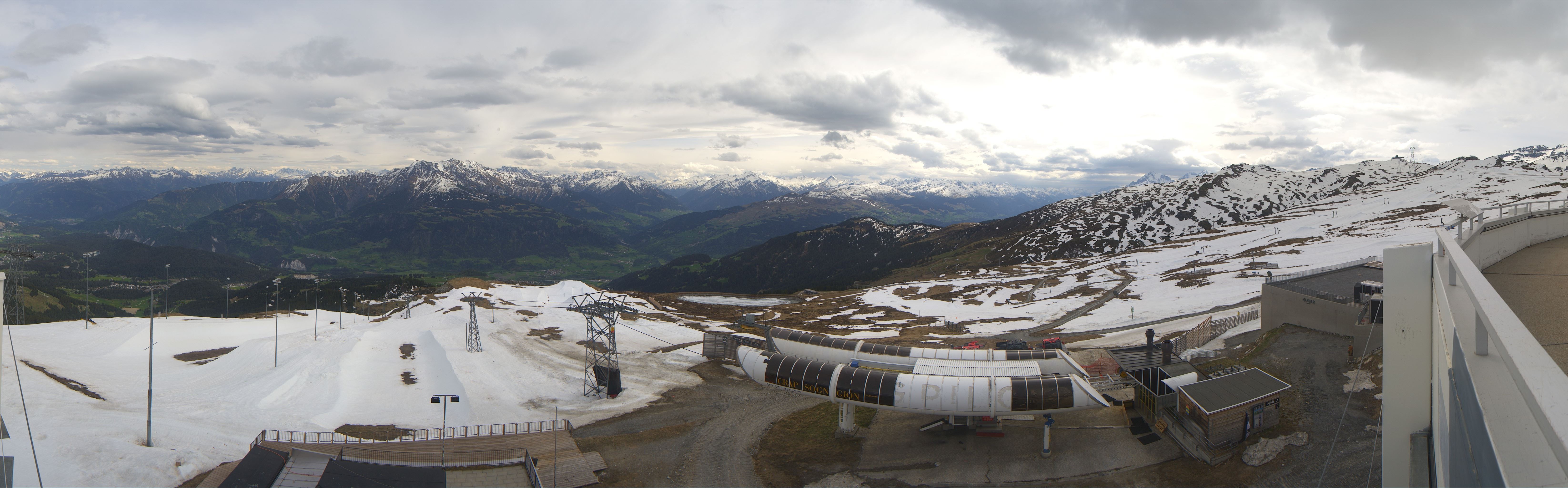 Archiv Foto Webcam Crap Sogn Gion Park Laax