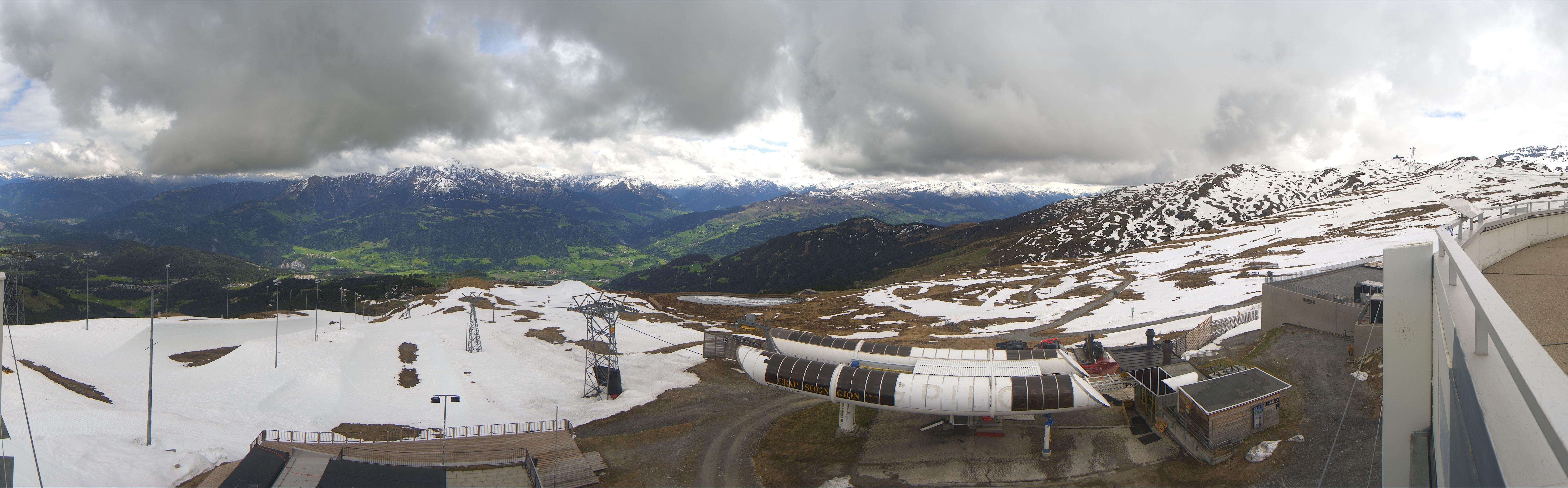 Archiv Foto Webcam Crap Sogn Gion Park Laax