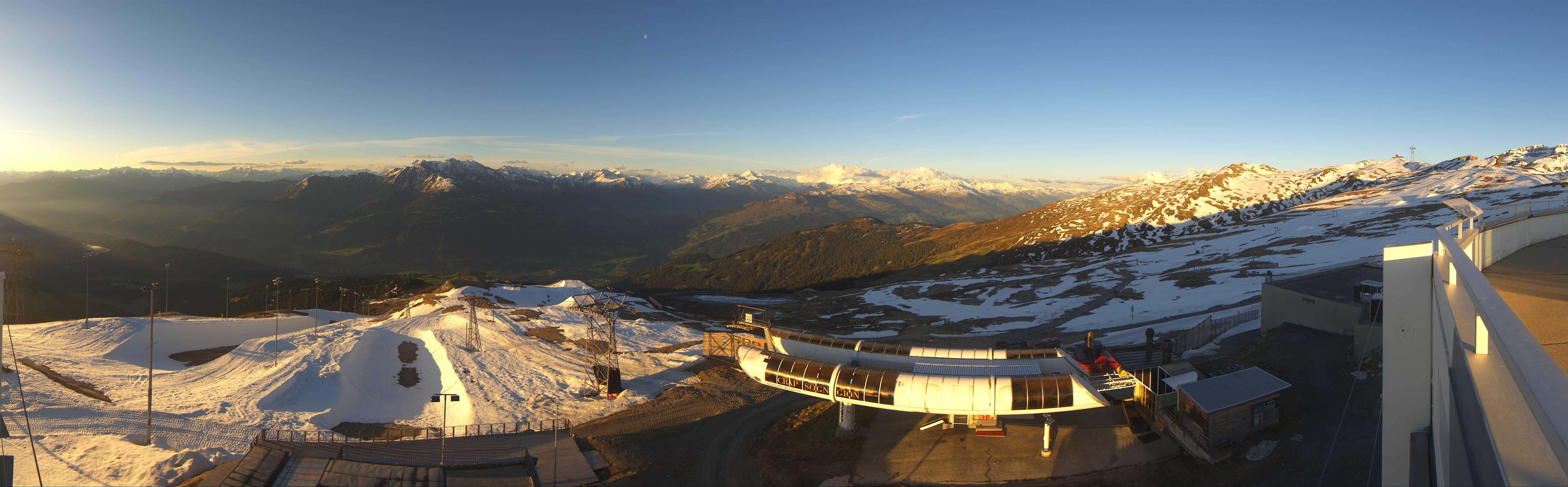 Archiv Foto Webcam Crap Sogn Gion Park Laax