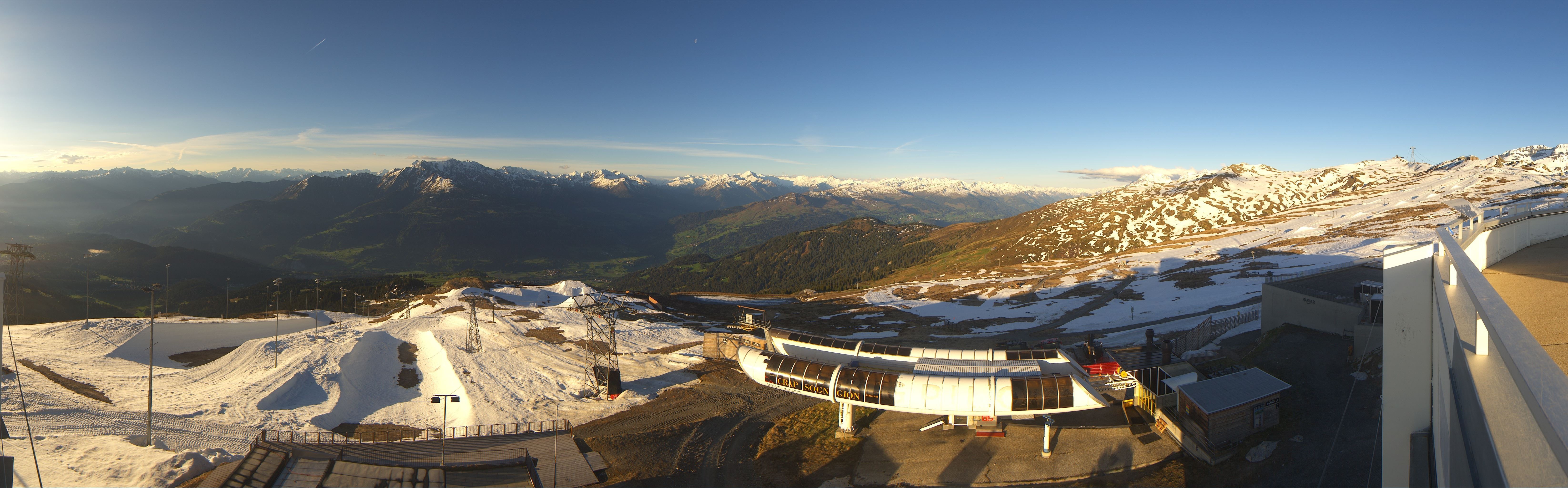 Archiv Foto Webcam Crap Sogn Gion Park Laax