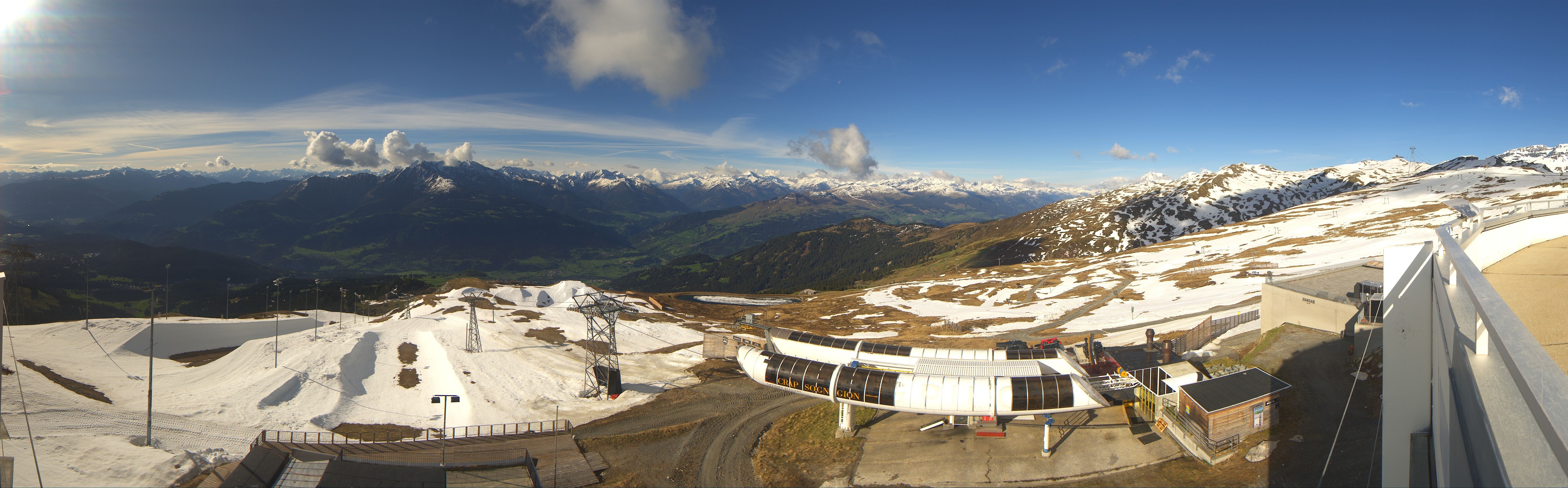 Archiv Foto Webcam Crap Sogn Gion Park Laax