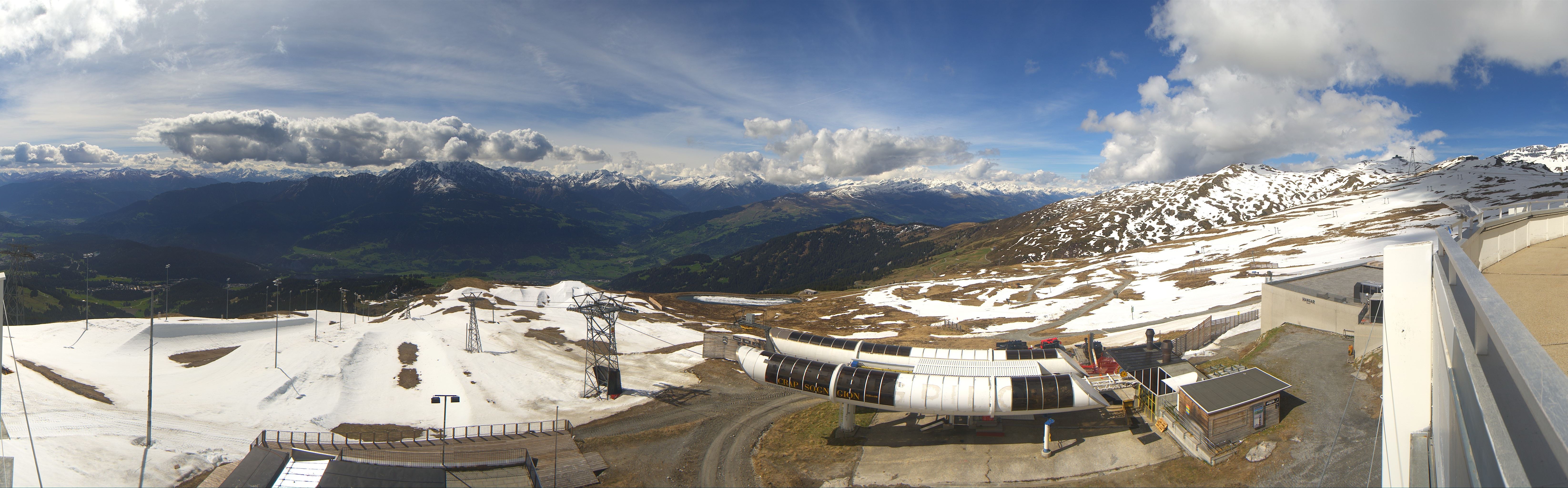 Archiv Foto Webcam Crap Sogn Gion Park Laax
